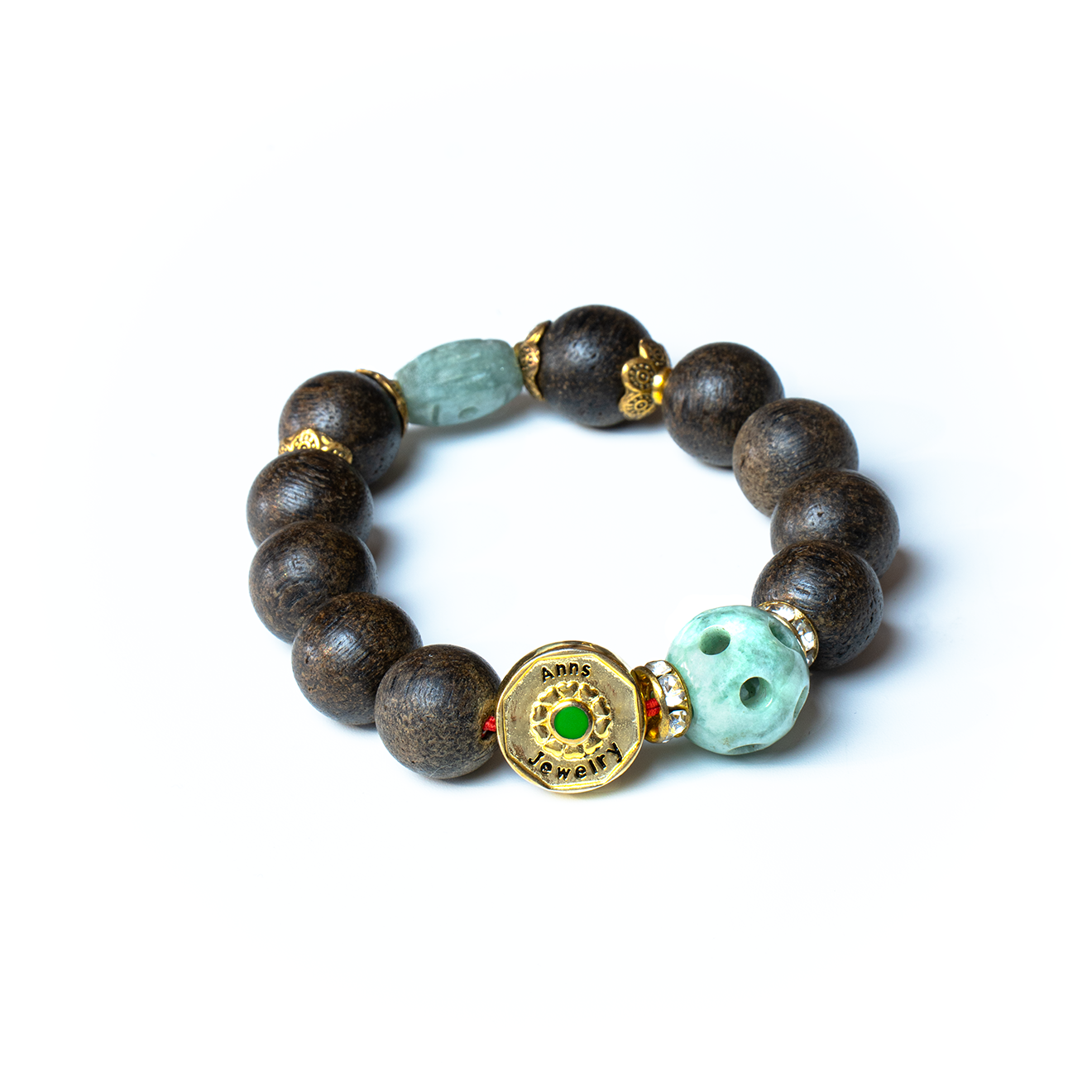 Vòng Tay Gỗ Trầm & Đá Phong Thủy