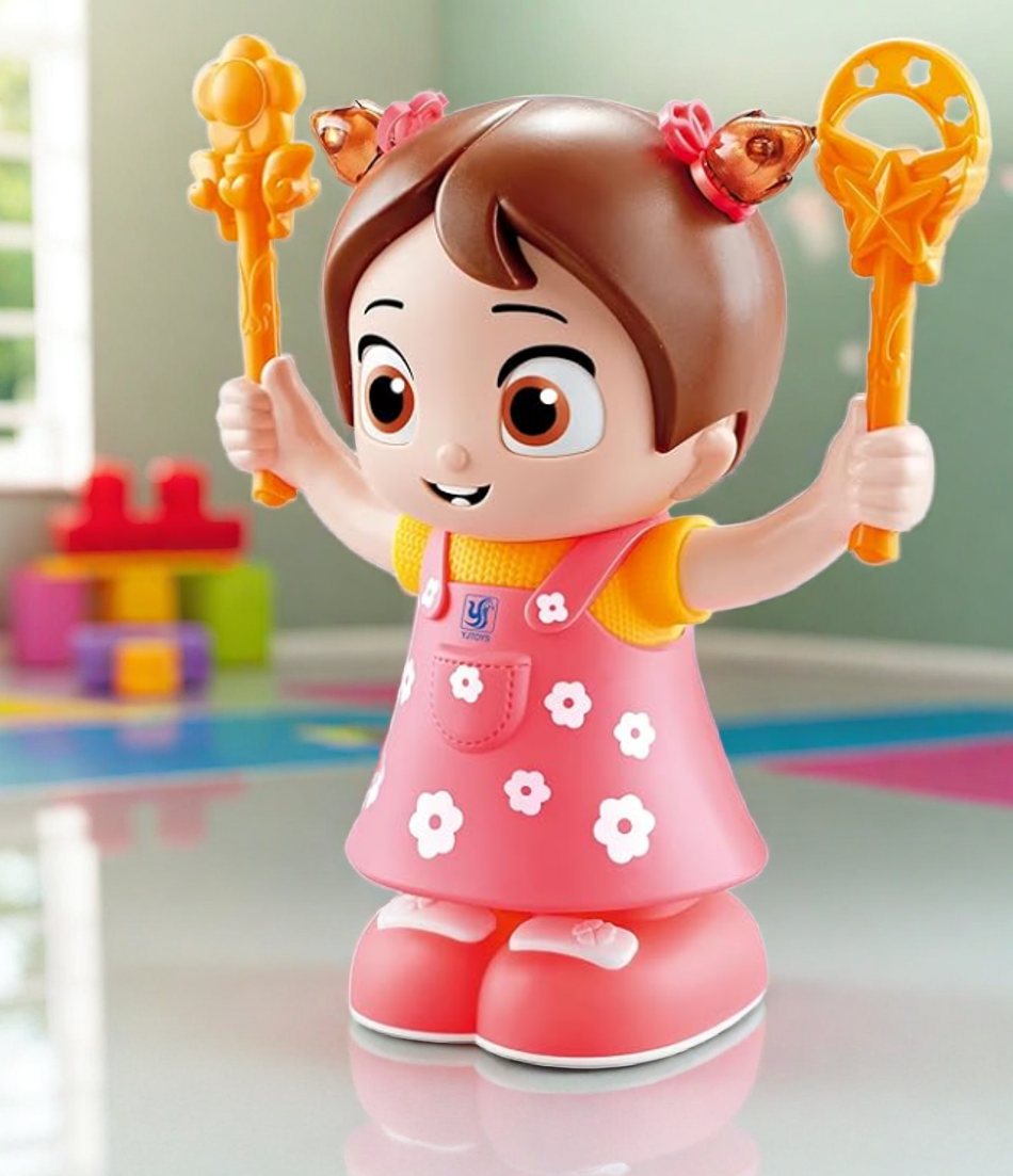 Star Impex Dancing Fashion Lovely Doll, Featuring Music, Lights, and Dancing Movements for Endless Fun and Engagement for Kids