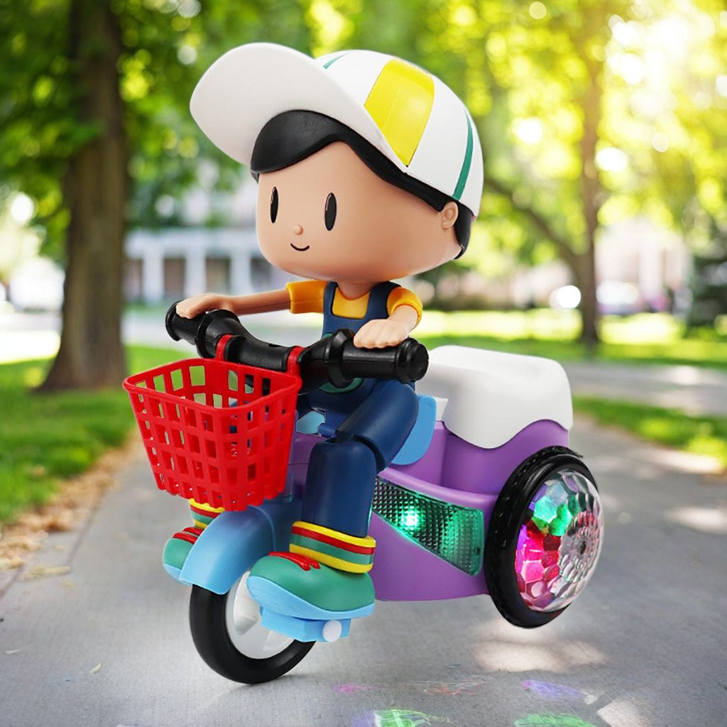 Kids' Toy Bike with Rider