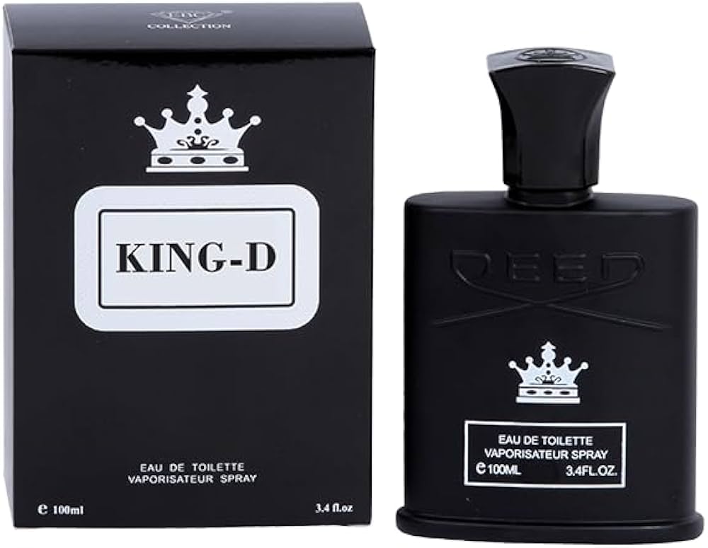 EBC-Collection, KING-D BLACK Perfume for Men, 3.4oz/100ml