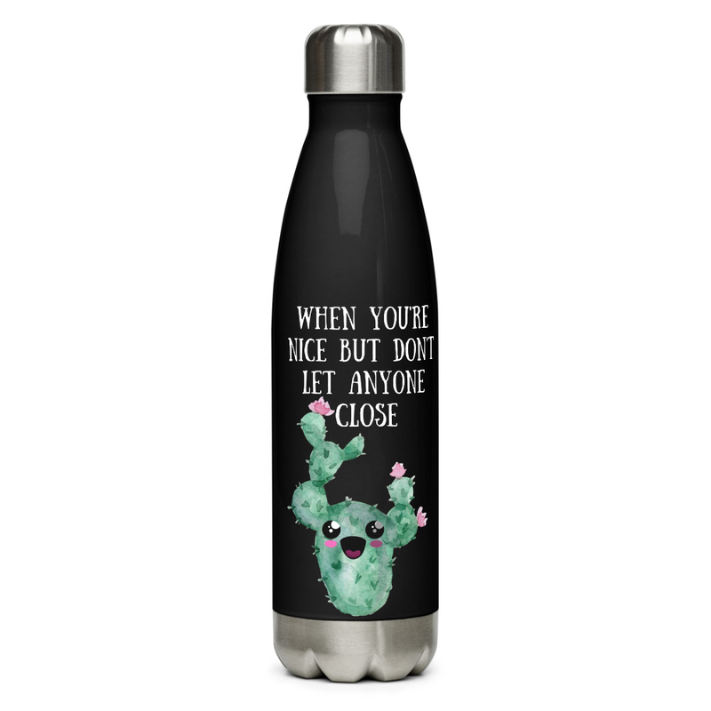 The Prickly Sweet Water Bottle — Reusable Stainless Steel Bottle