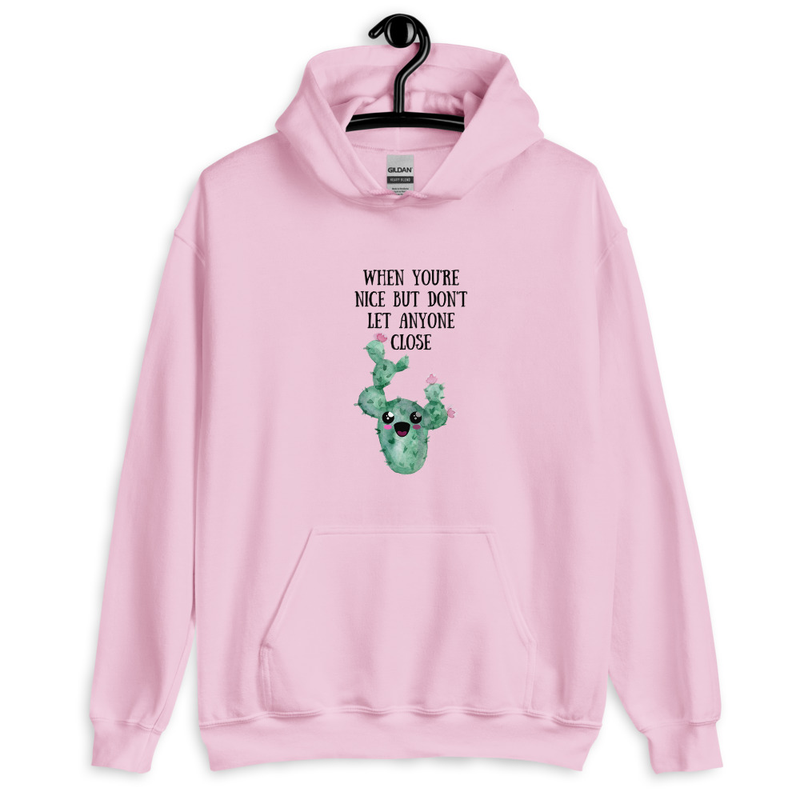 The Prickly Sweet Hoodie — Cozy Cactus Sweatshirt for Plant Lovers