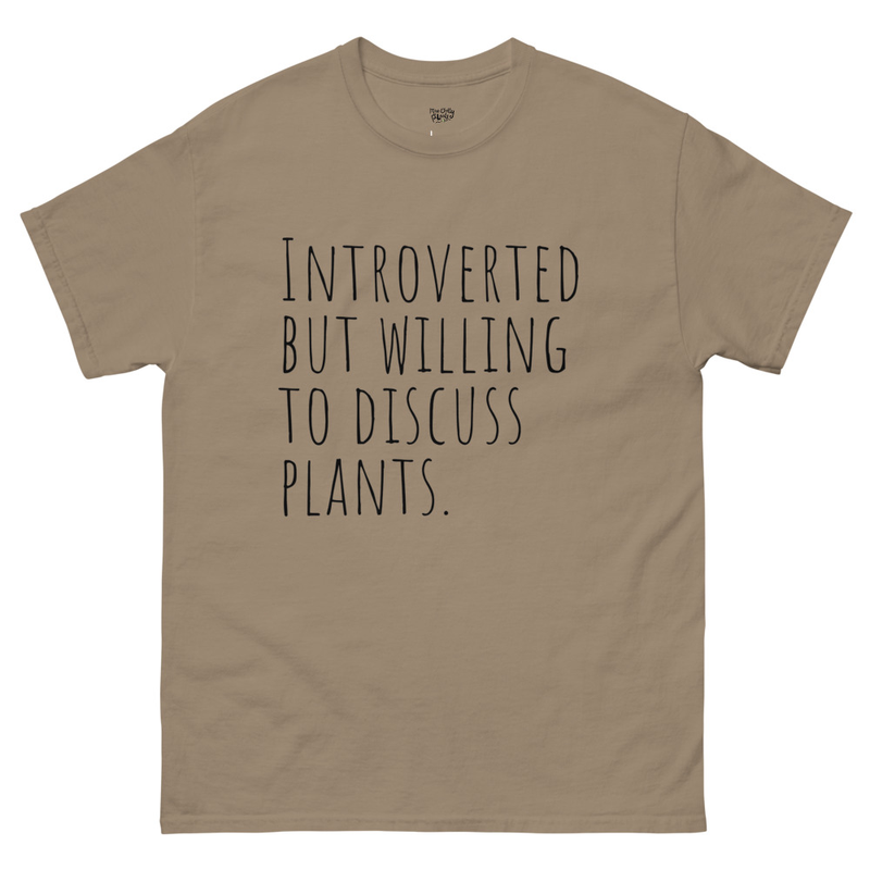 The Quiet Botanist Tee — Funny Plant Lover T-Shirt for Introverts