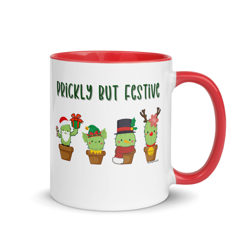 Festive Prickles Mug