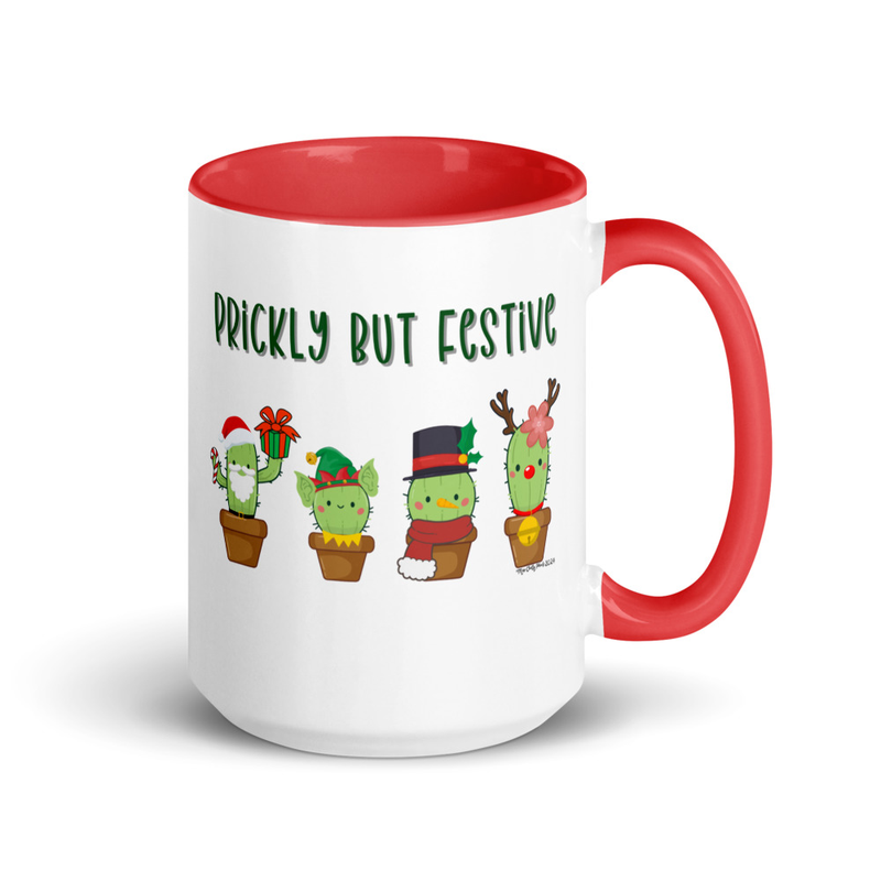 Festive Prickles Mug