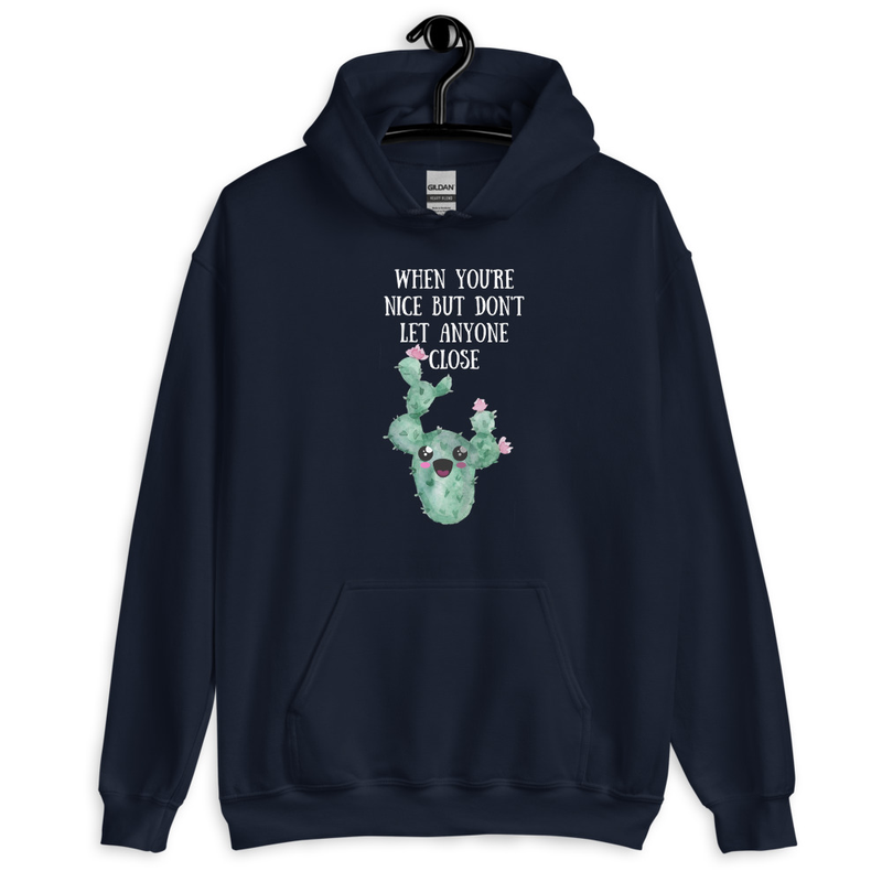 The Prickly Sweet Hoodie — Cozy Cactus Sweatshirt for Plant Lovers