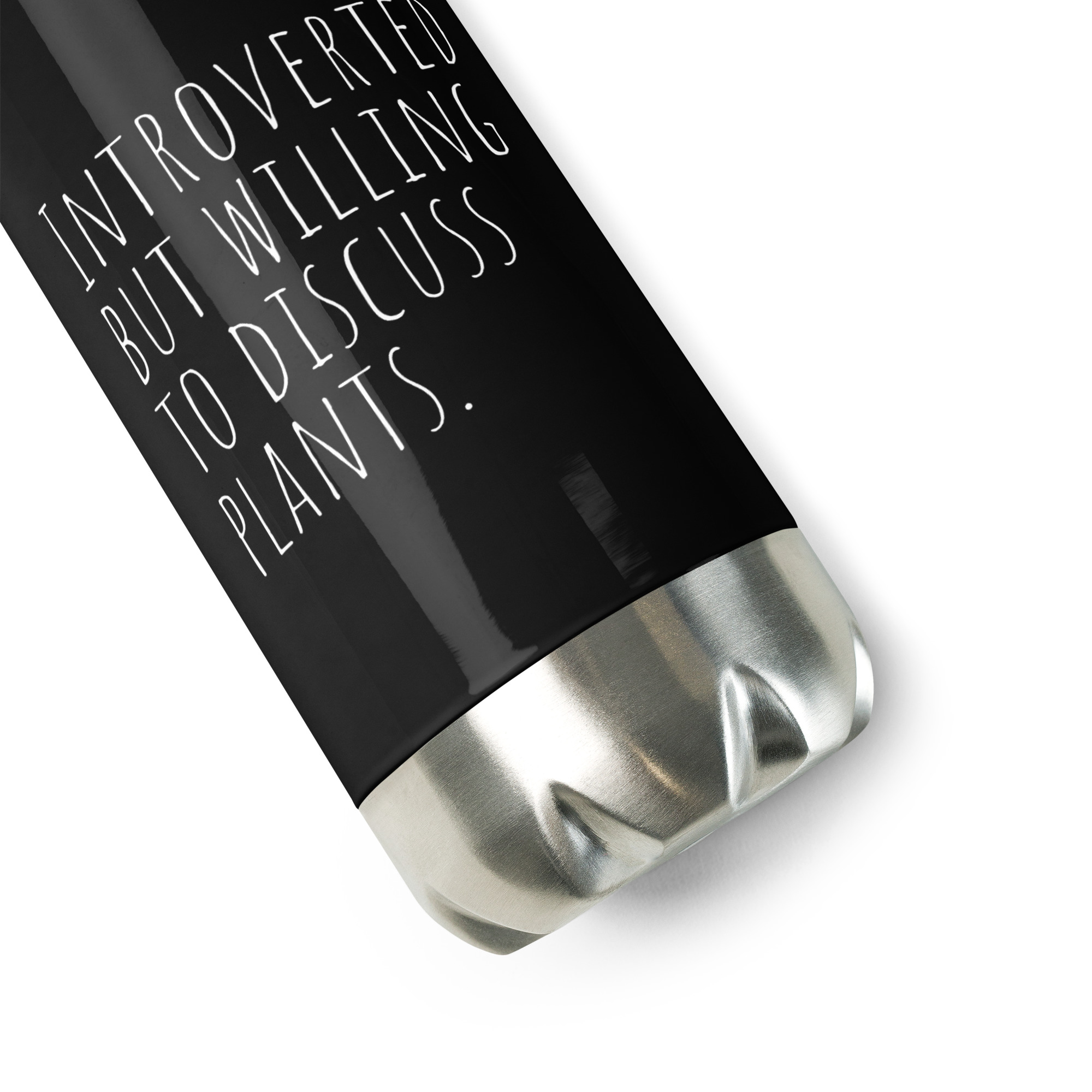 The Quiet Botanist Water Bottle — Reusable Stainless Steel Bottle for Green Thumbs