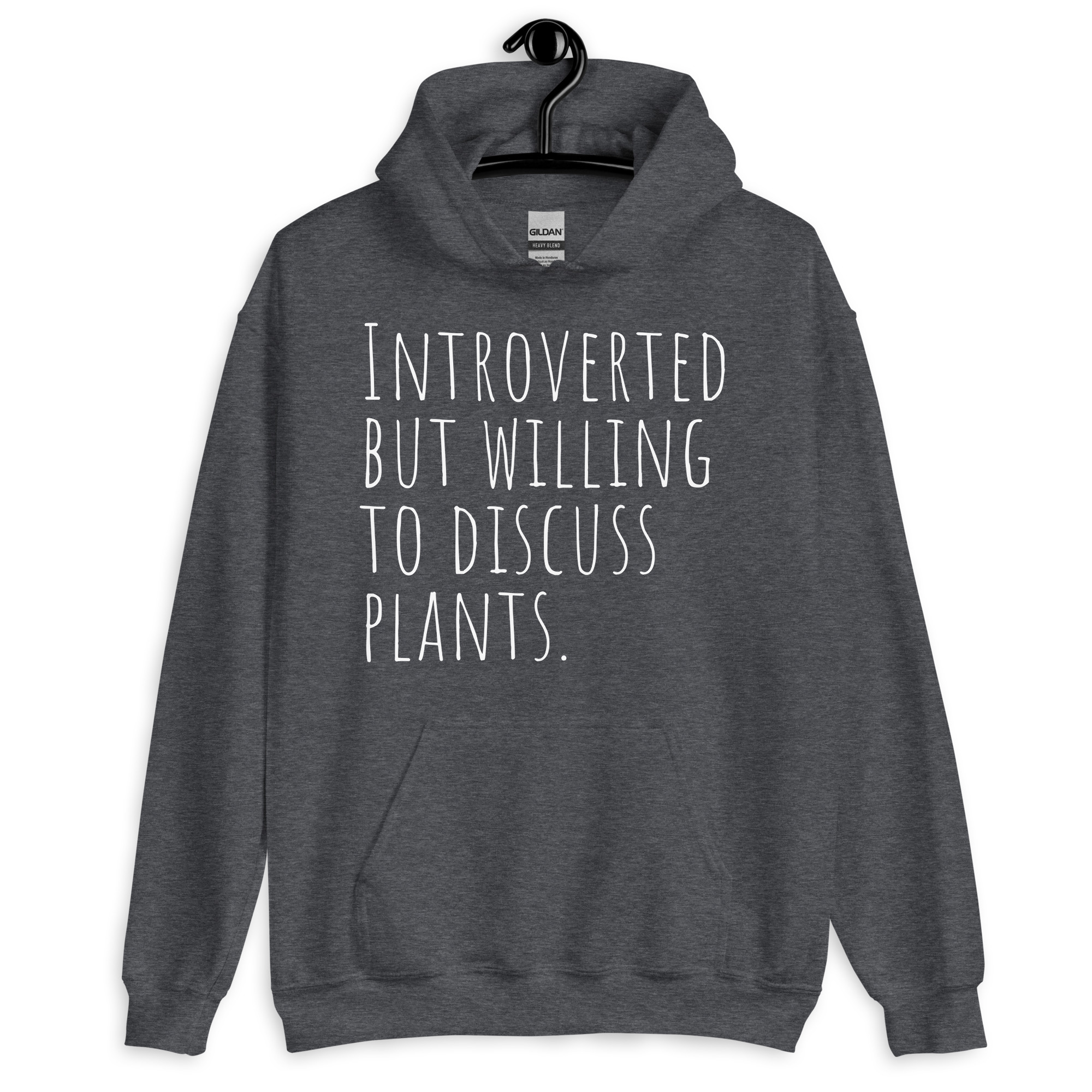 The Quiet Botanist Hoodie — Cozy Botanical Sweatshirt for Introverts