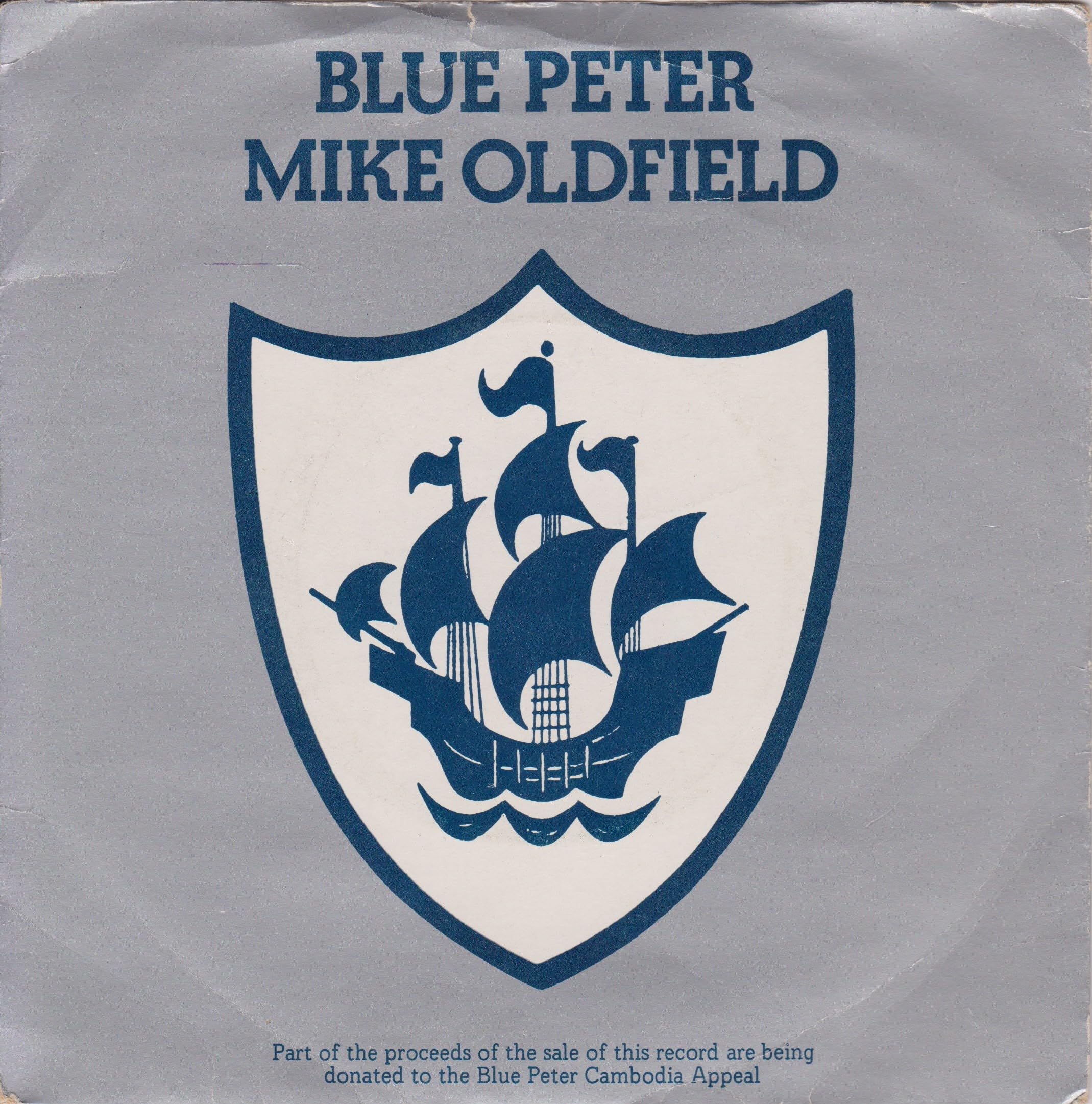 Mike Oldfield – Blue Peter (Virgin 1979) 7" vinyl P/S single VG/VG