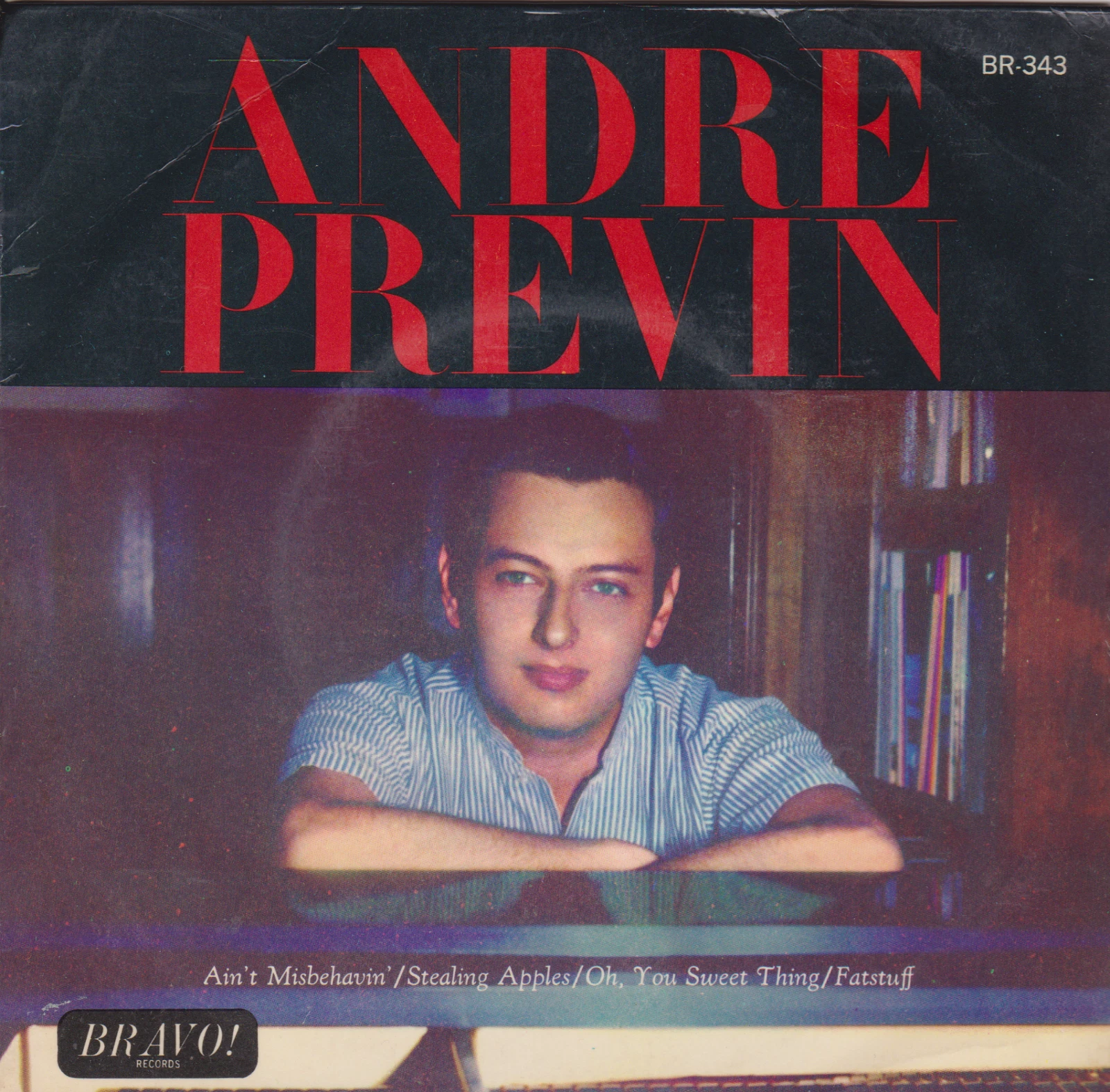 André Previn ‎– Presenting Andre Previn (Bravo 1965) 7" vinyl P/S EP VG/VG