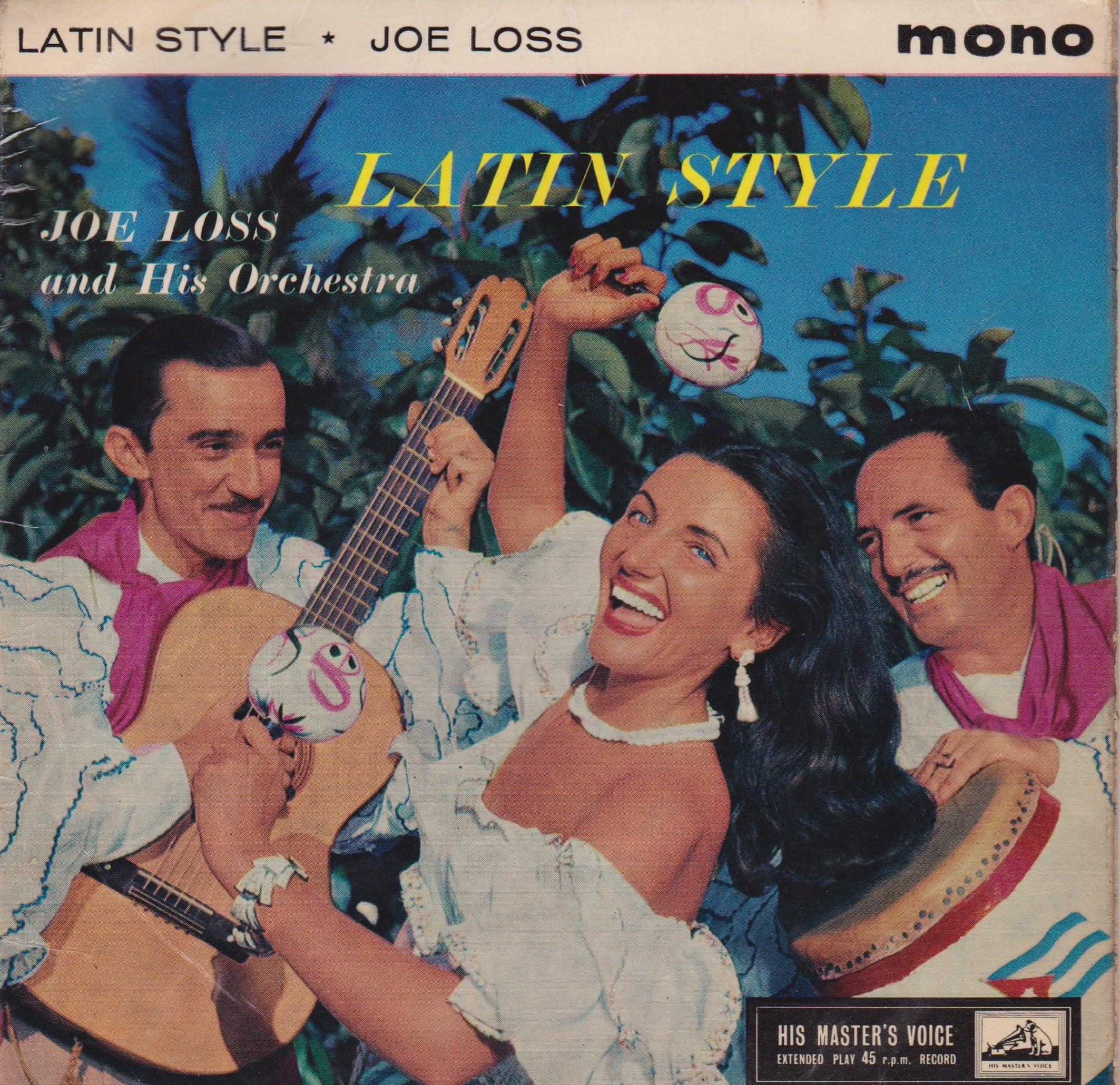Joe Loss And His Orchestra ‎– Latin Style (HMV 1961) 7" vinyl EP VG/VG