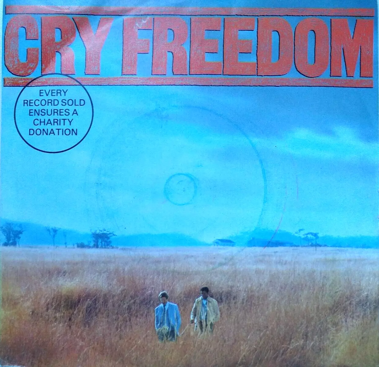  George Fenton and Jonas Gwangwa - Cry Freedom (MCA 1987) 7" vinyl single VG/VG