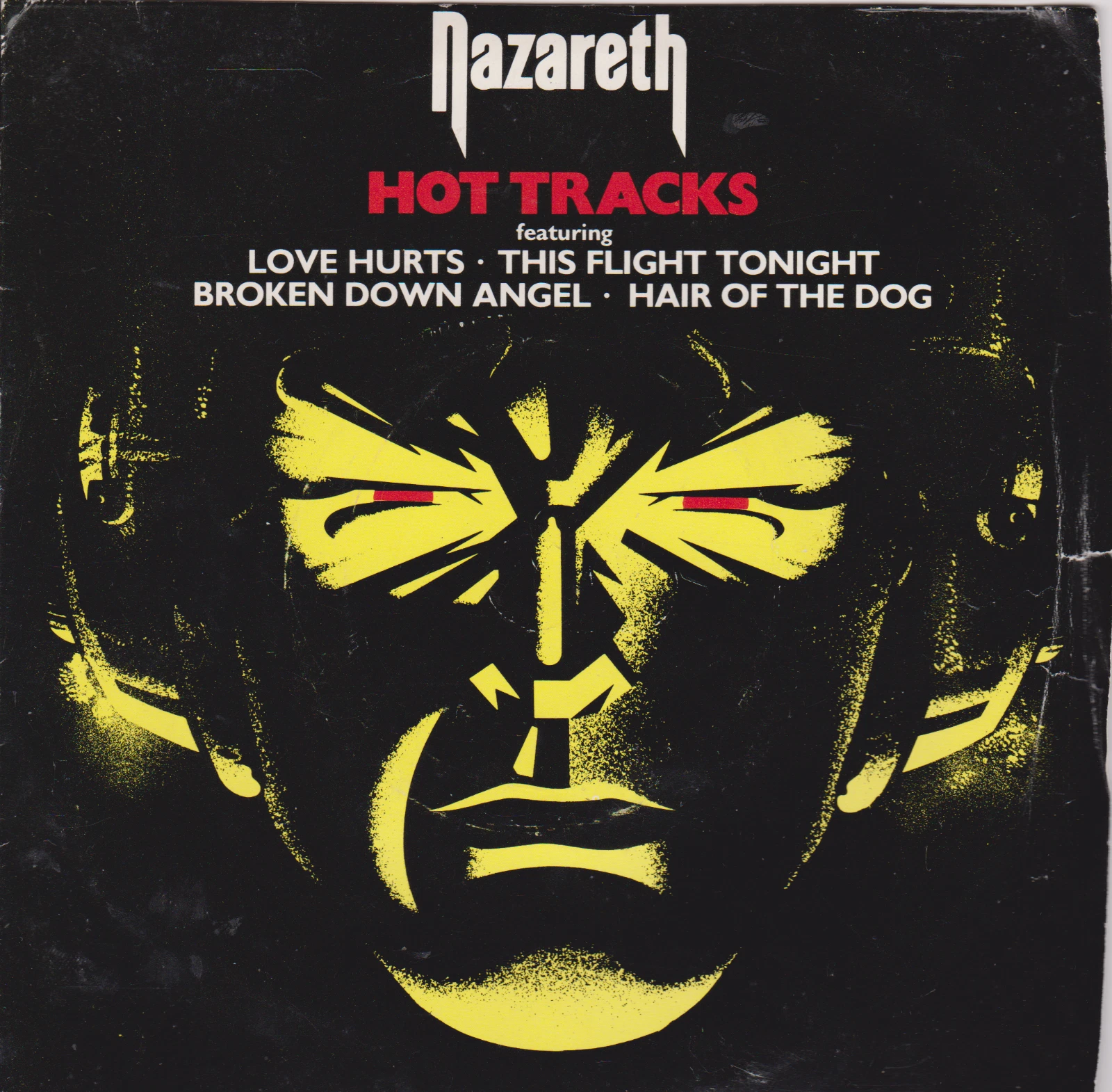Nazareth – Hot Tracks (Mountain 1977) 7" vinyl P/S EP VG/VG