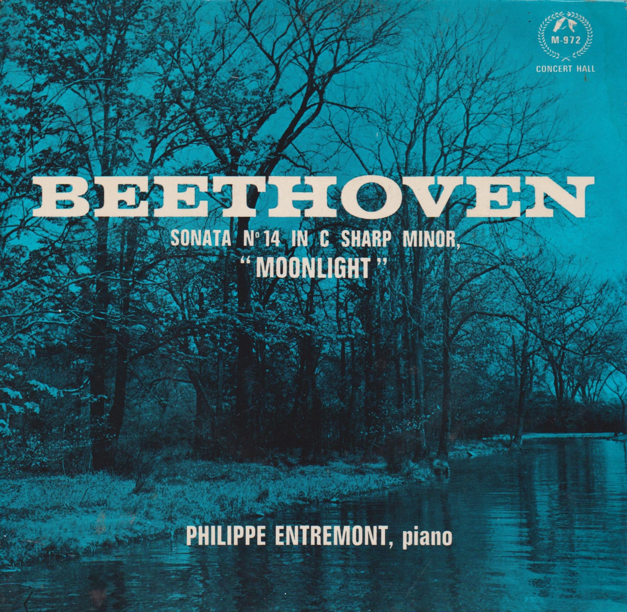 Ludwig van Beethoven – Sonata No. 14 In C Sharp Minor, "Moonlight (Concert Hall 1963) 7" vinyl EP VG/VG