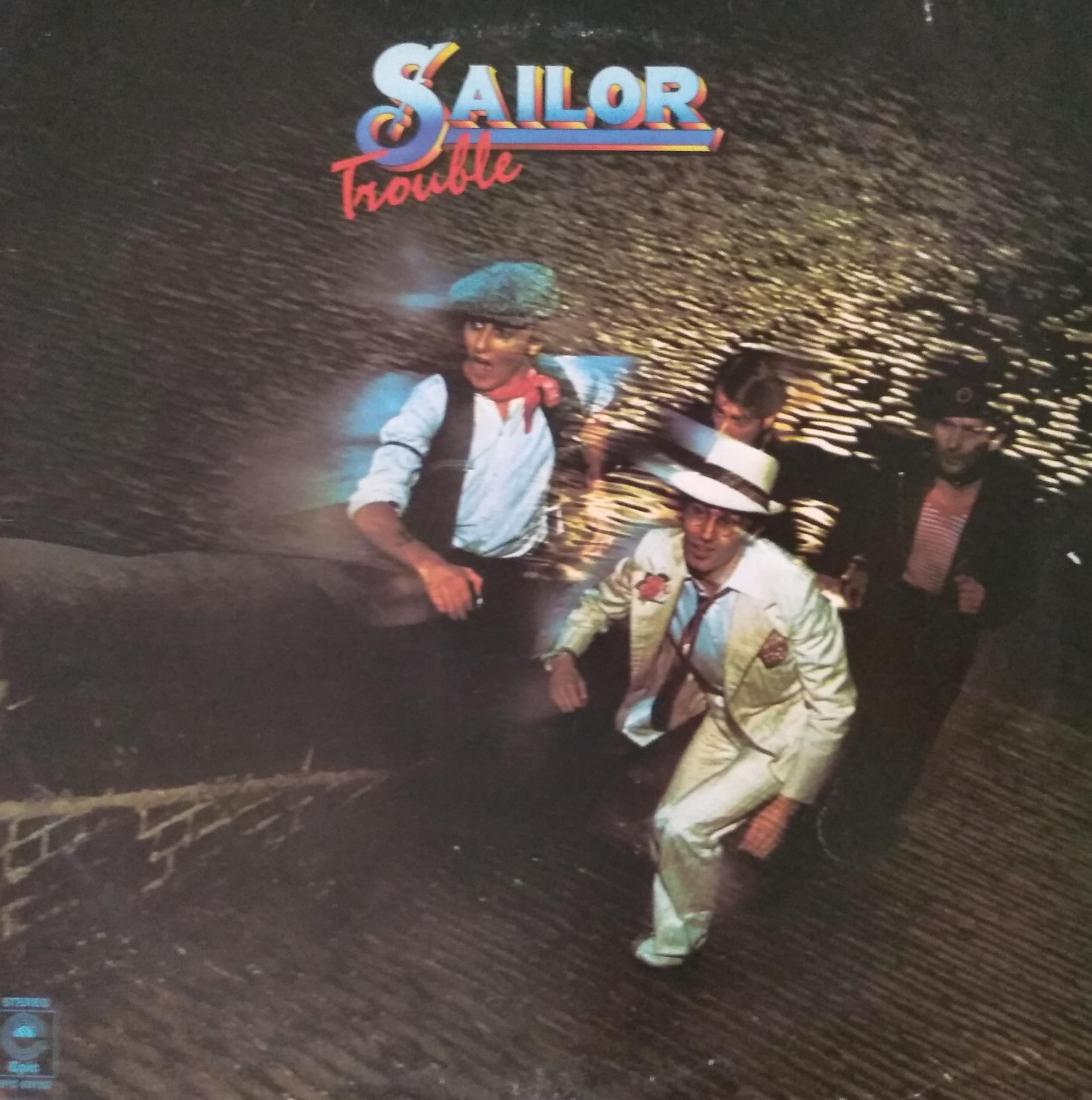Sailor - Trouble (Epic 1975) 12" vinyl LP VG/VG