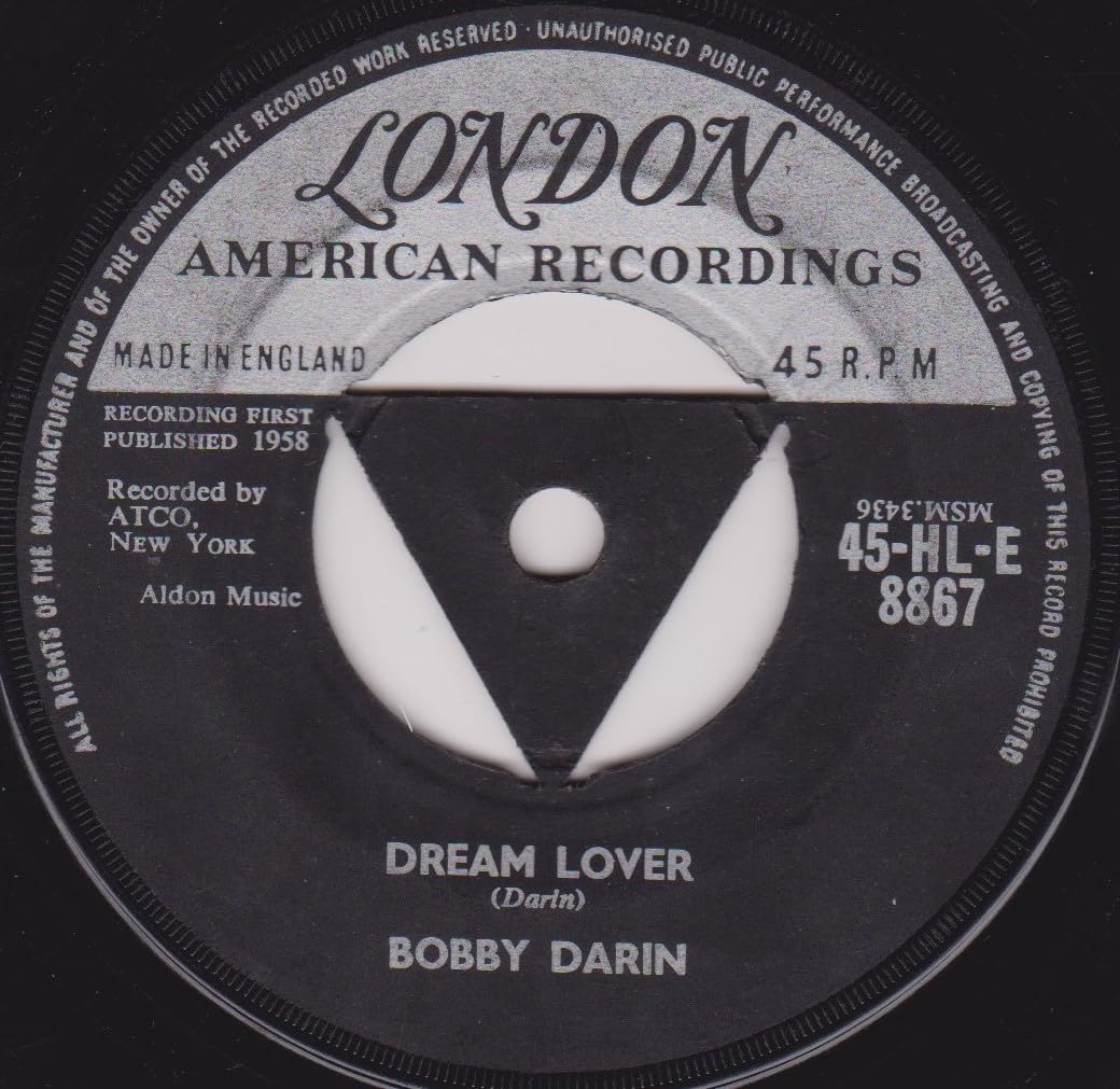 Bobby Darin – Dream Lover (London 1959) 7" vinyl single VG/-