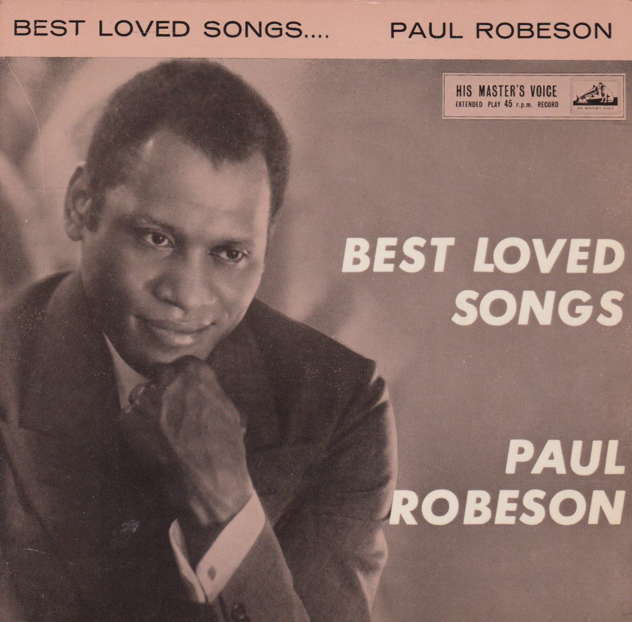 Paul Robeson – Best Loved Songs (HMV) 7" vinyl EP VG/VG
