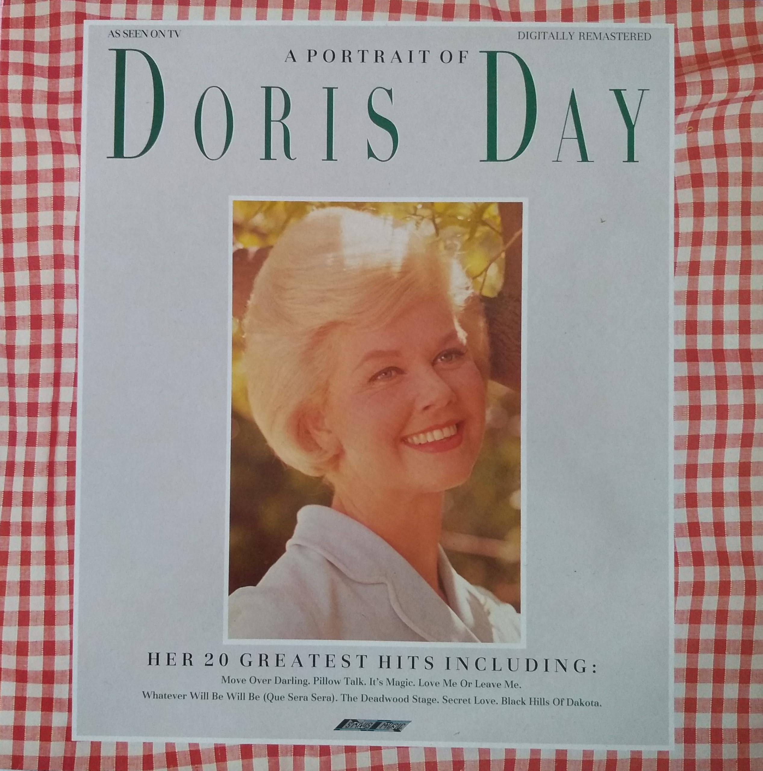Doris Day – A Portrait Of Doris Day (Stylus 1989) 12" vinyl LP VG/VG
