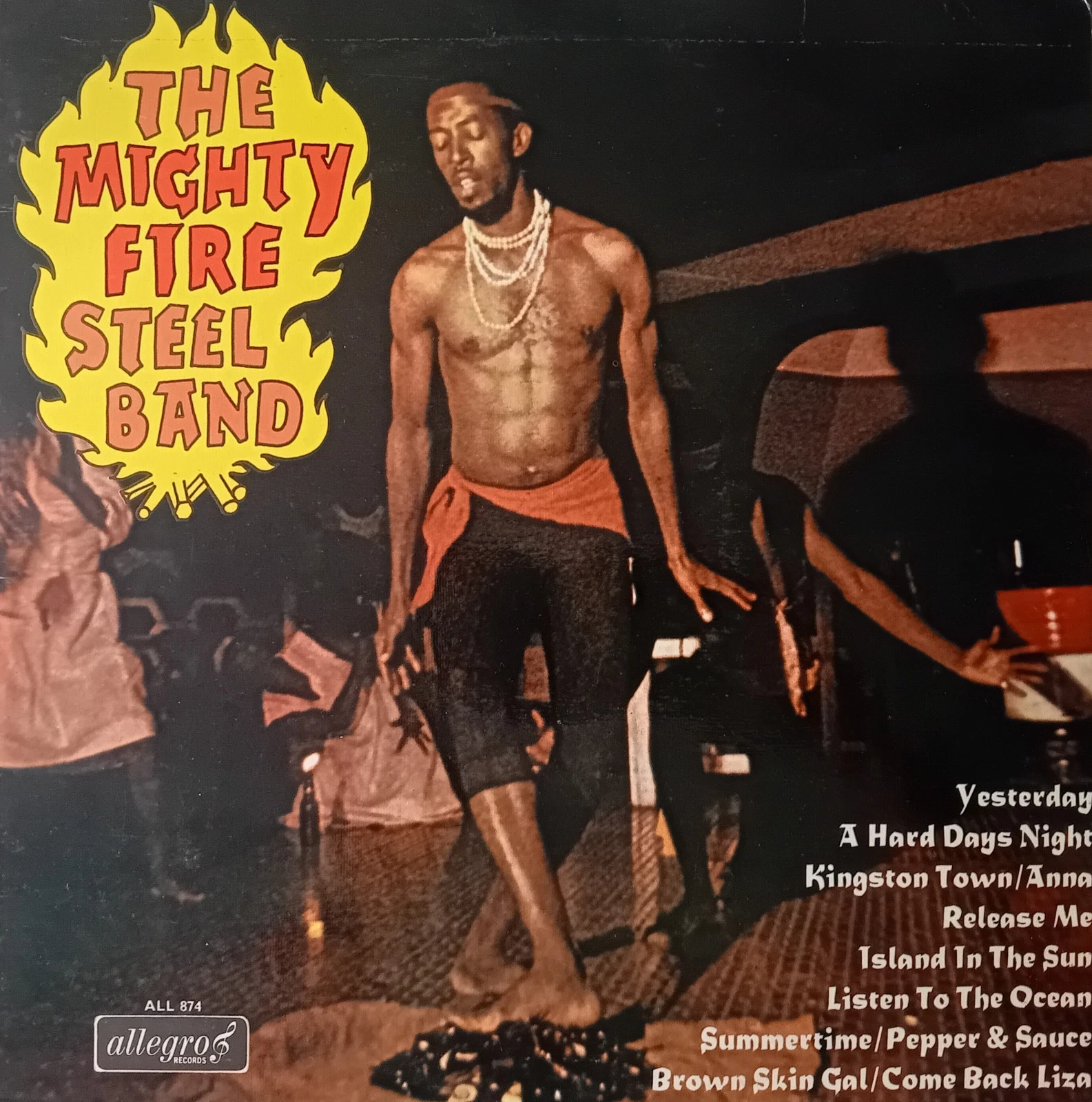 The Mighty Fire Steel Band Vinyl Record