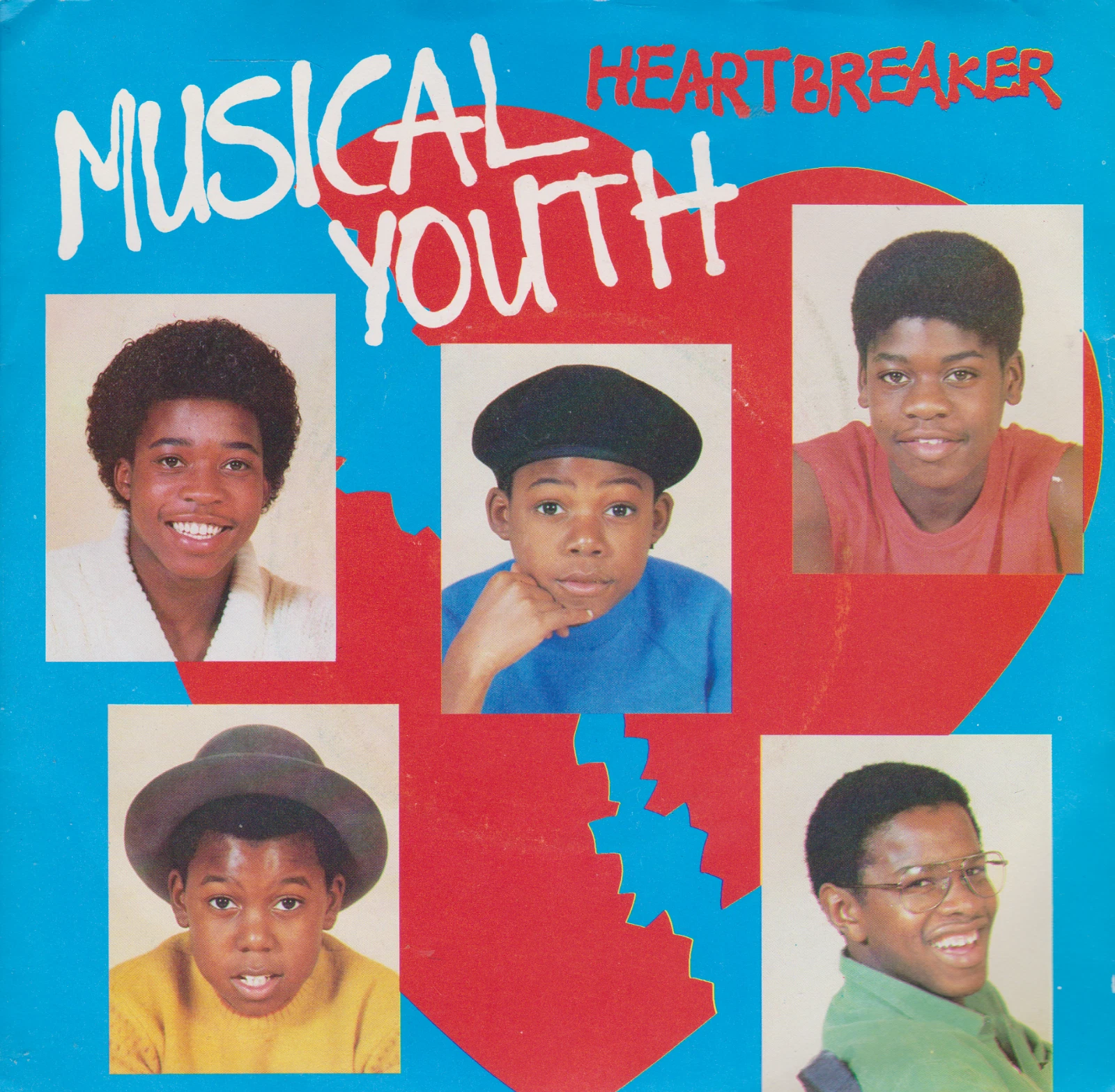 Musical Youth ‎– Heartbreaker (MCA 1983) 7" vinyl P/S single VG/VG