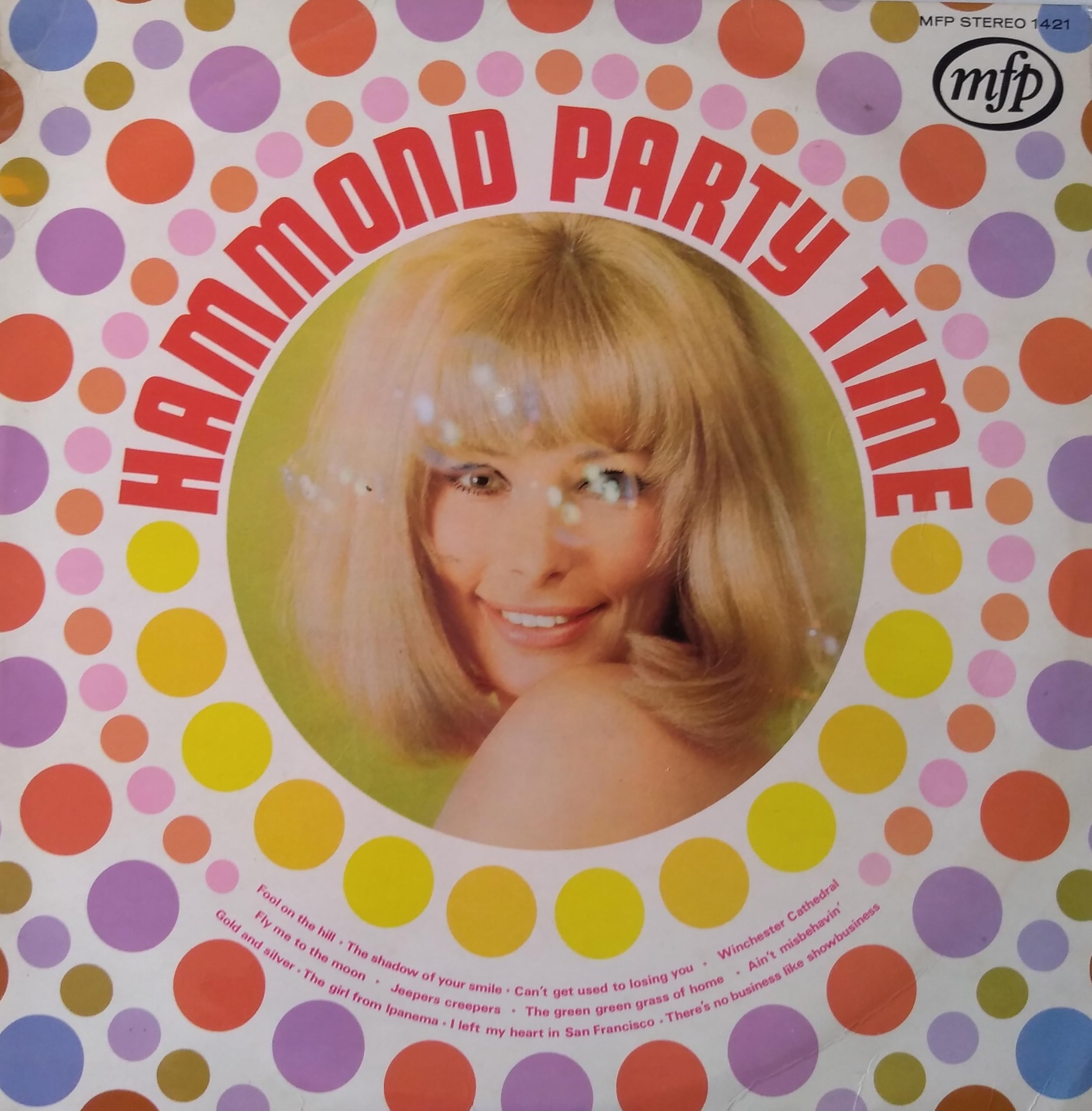 Ken Morrish ‎– Hammond Party Time (MFP 1970) 12" vinyl LP VG/VG