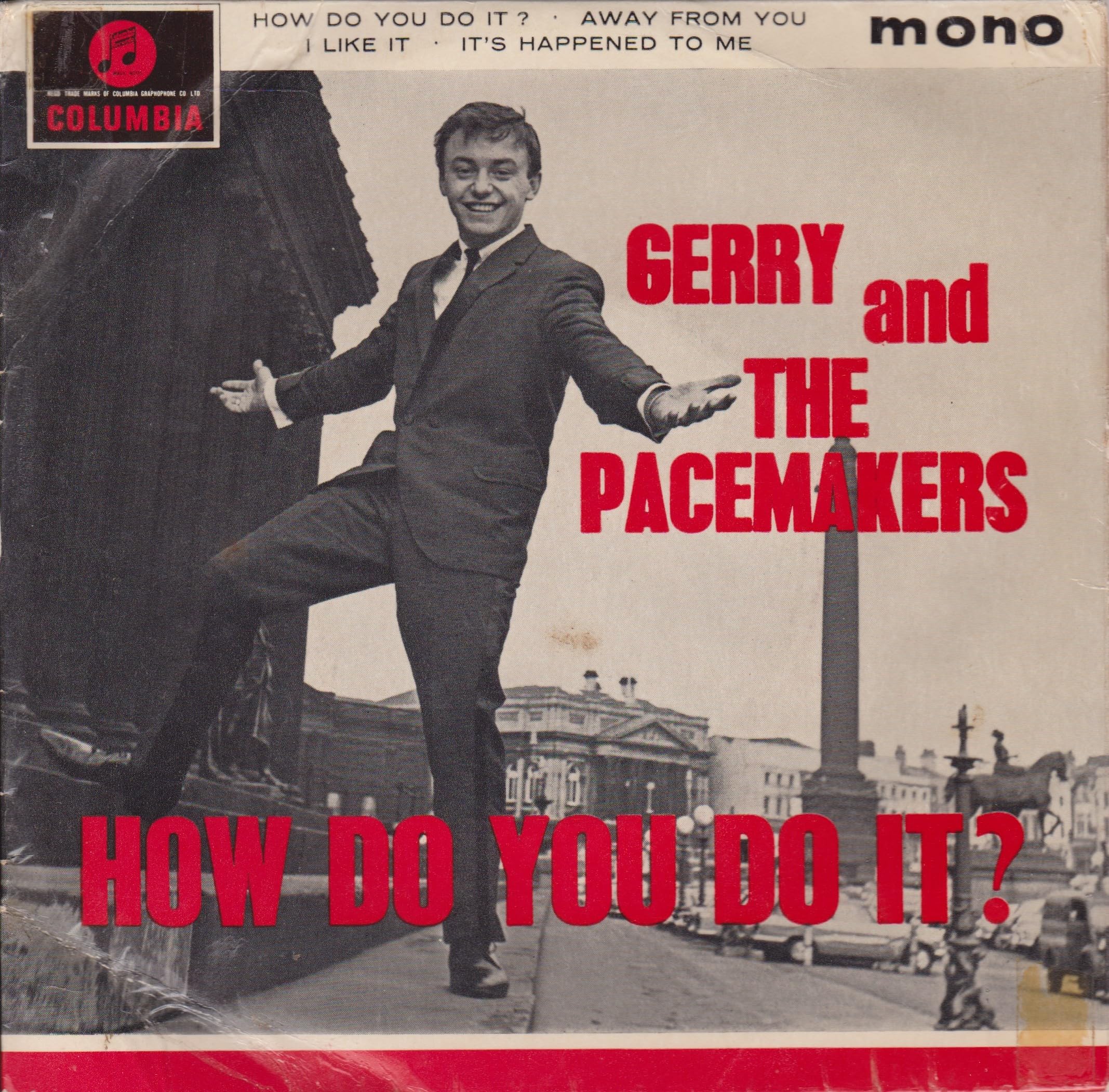 Gerry and The Pacemakers - How Do You Do It? (Columbia 1963) 7" vinyl EP VG/VG