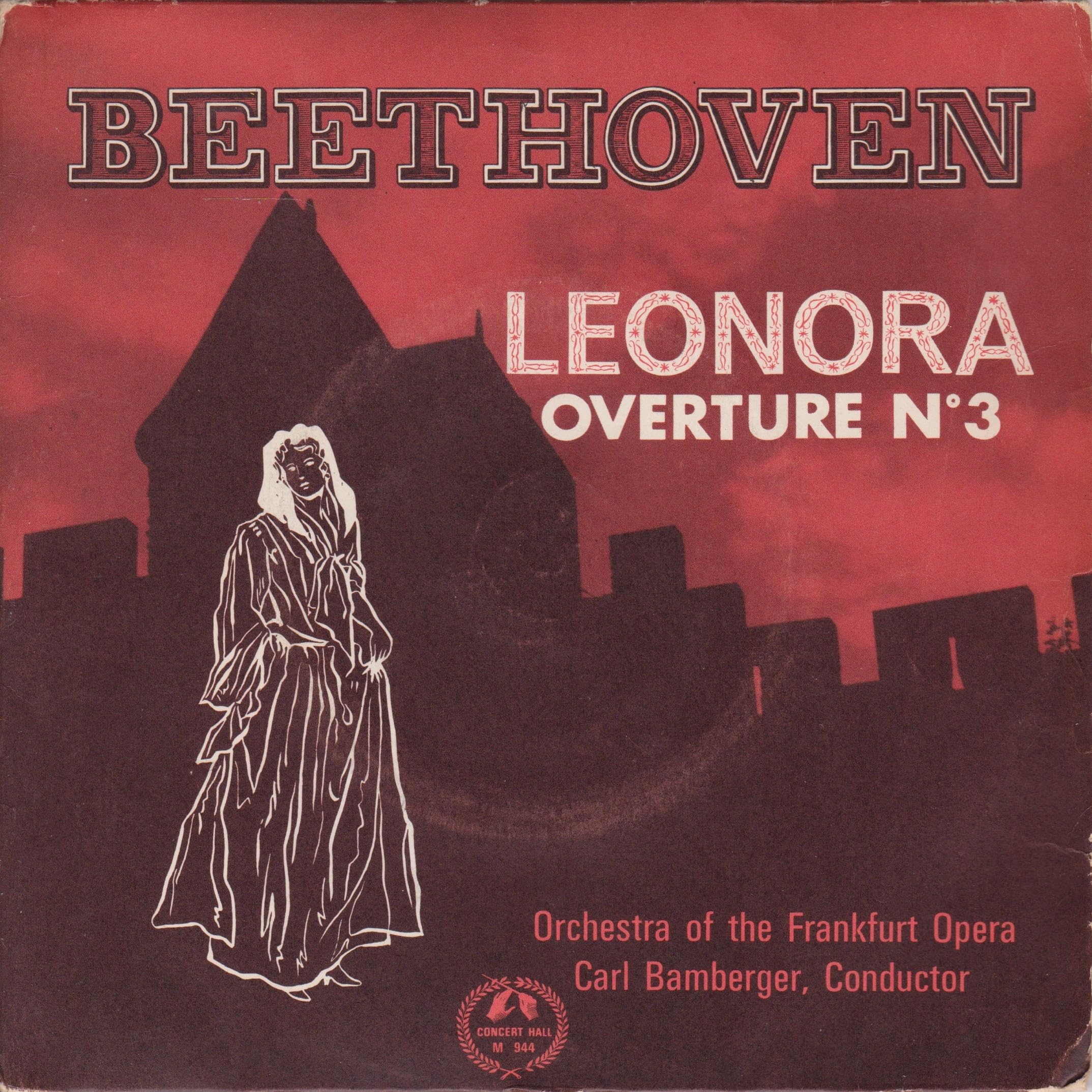 Beethoven – Leonora Overture No. 3 (Concert Hall 1963) 7" vinyl EP VG/VG