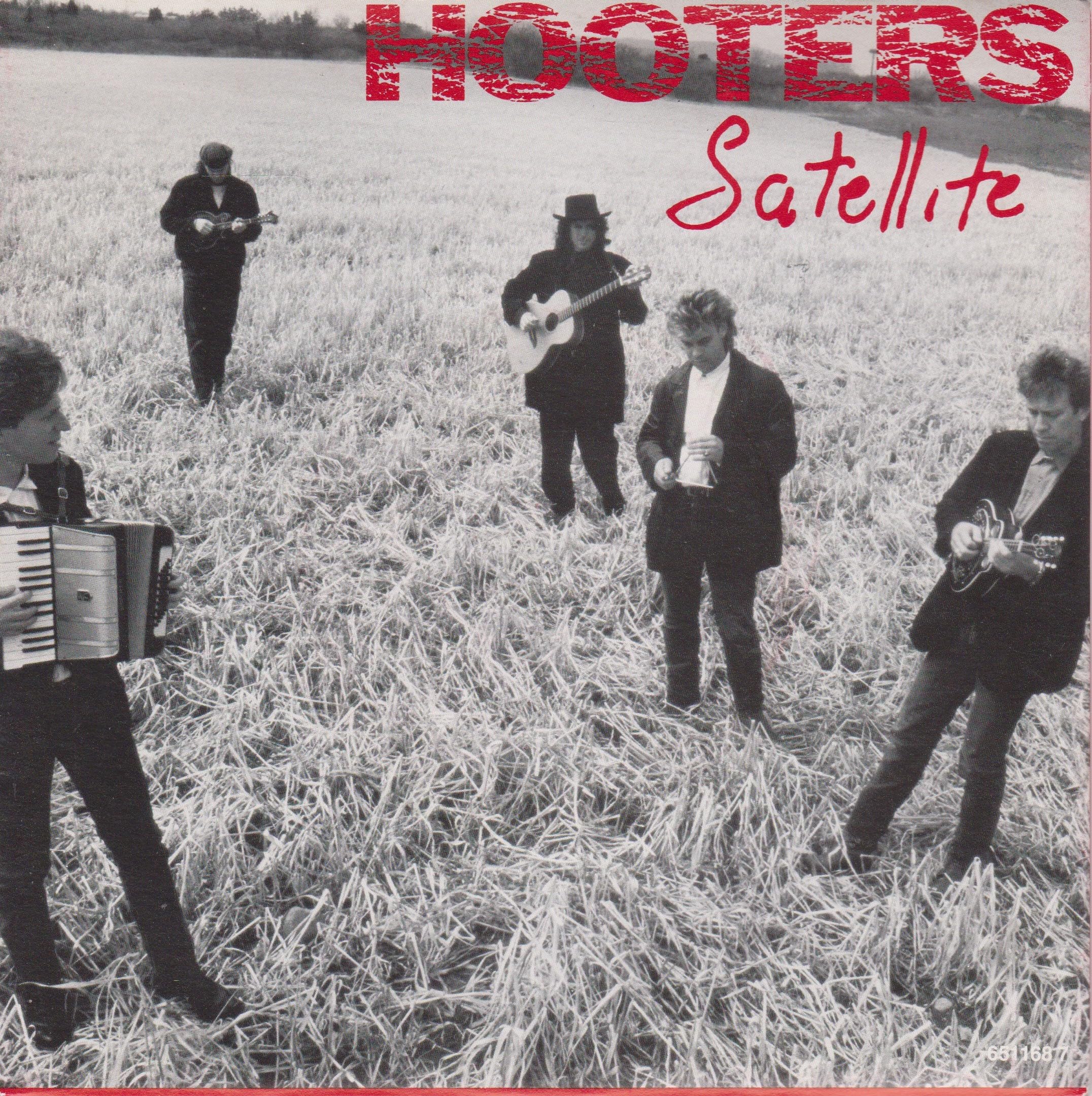 Hooters - Satellite (CBS 1987) 7" vinyl P/S single VG/VG