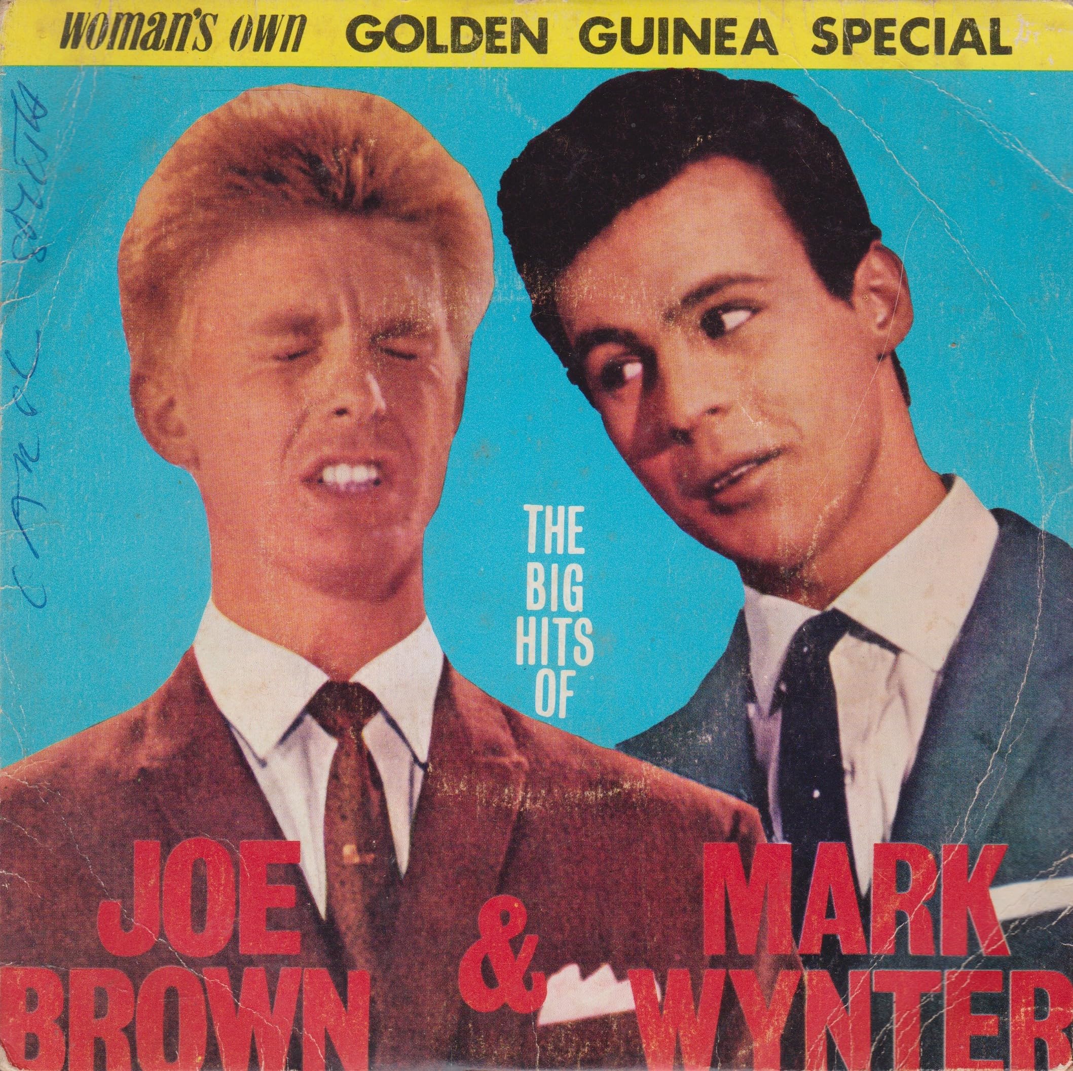 The Big Hits Of Joe Brown & Mark Wynter (Pye 1963) 7" vinyl EP VG/VG