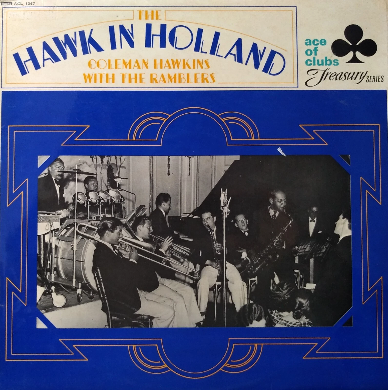 Coleman Hawkins – The Hawk In Holland (AC, 1968) 12" vinyl LP VG/VG