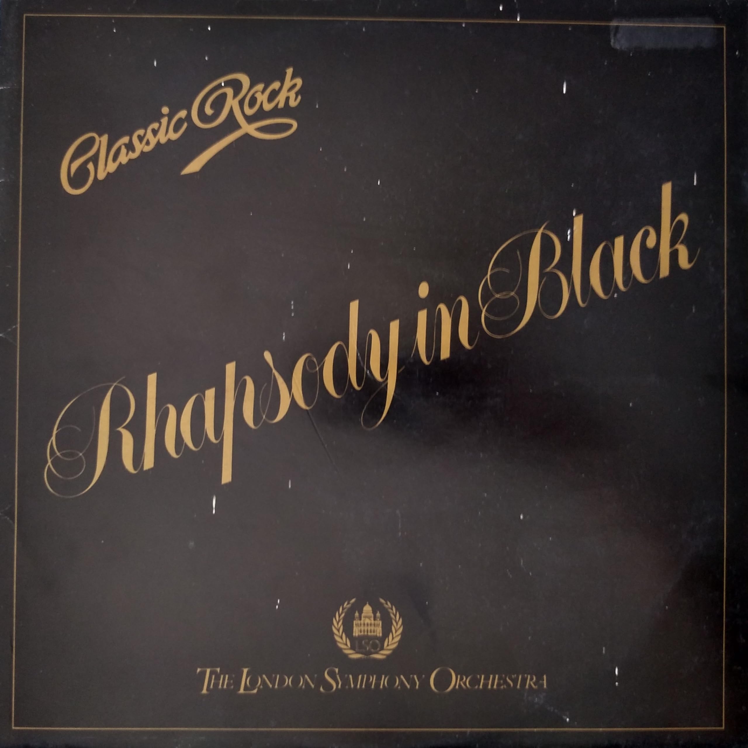 The London Symphony Orchestra And The Royal Choral Society – Classic Rock Rhapsody In Black (K-Tel 1979) 12" vinyl LP VG/VG