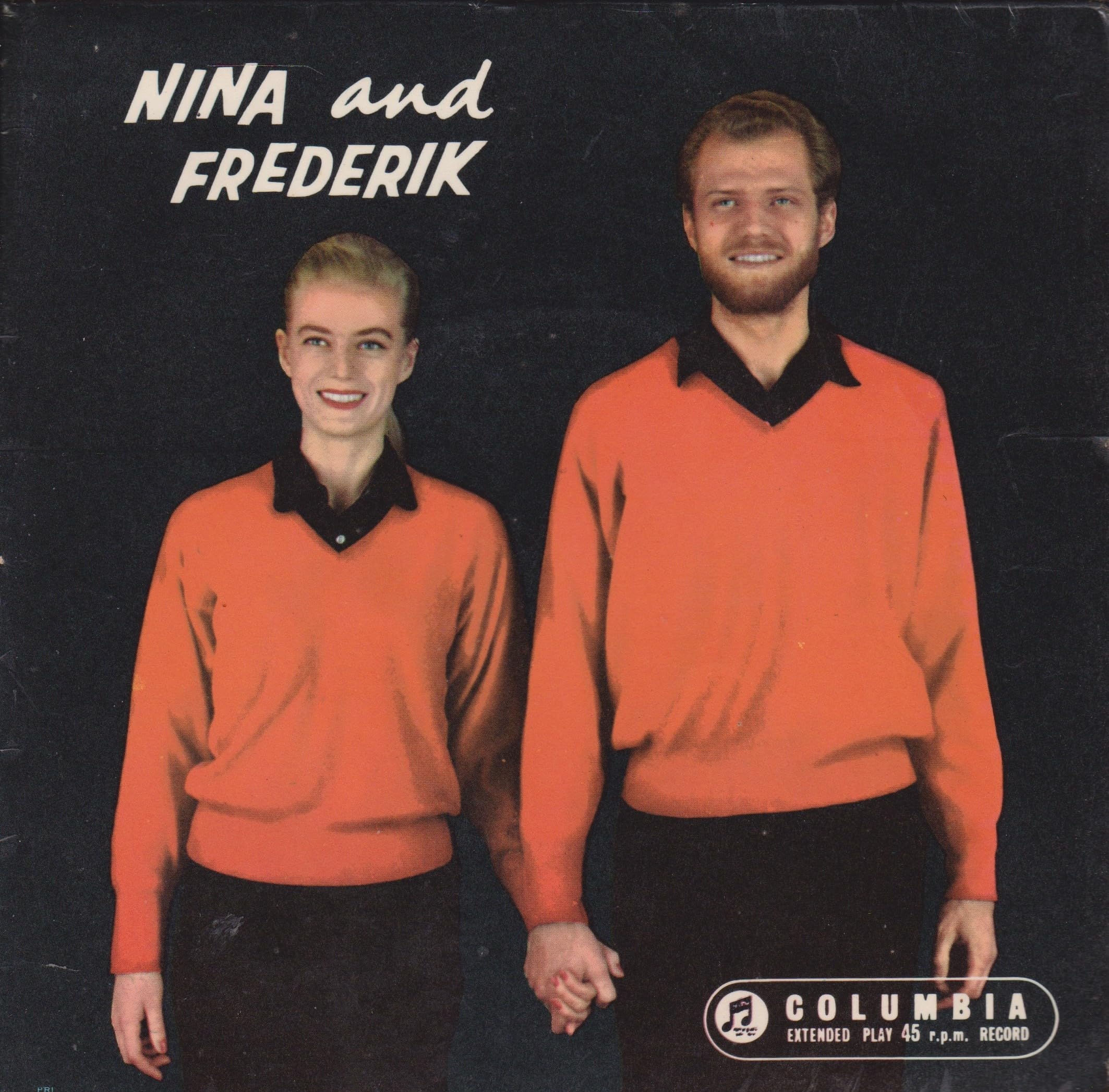 Nina And Frederik – Nina And Frederik (Columbia 1959) 7" vinyl EP VG/VG