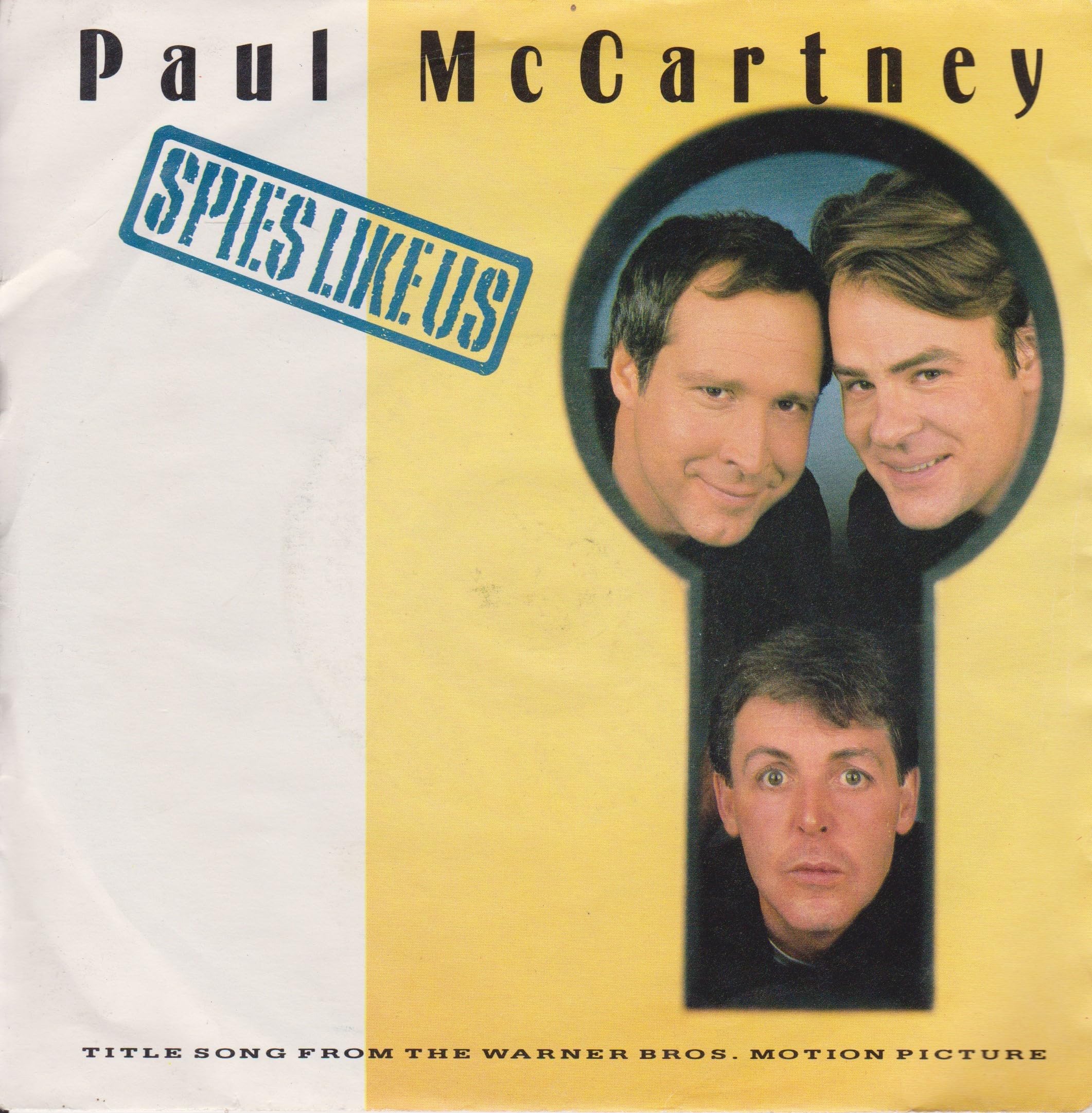 Paul McCartney - Spies Like Us (Parlophone 1986) 7" vinyl single VG/VG