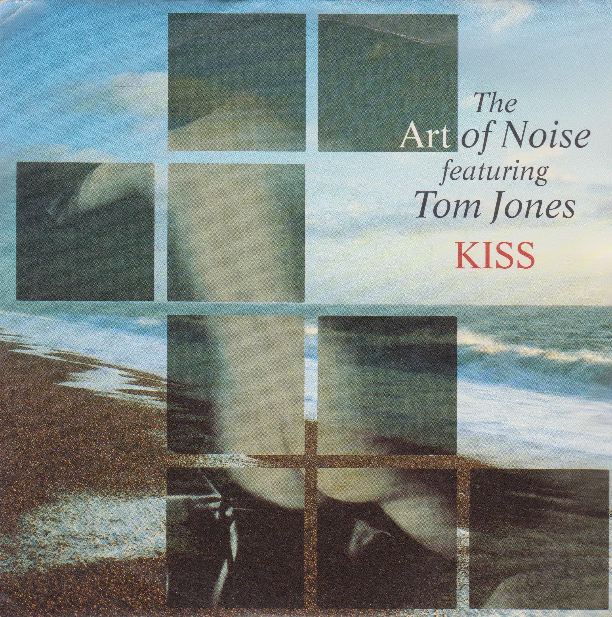 The Art of Noise featuring Tom Jones - Kiss (China 1988) 7" vinyl single VG/VG