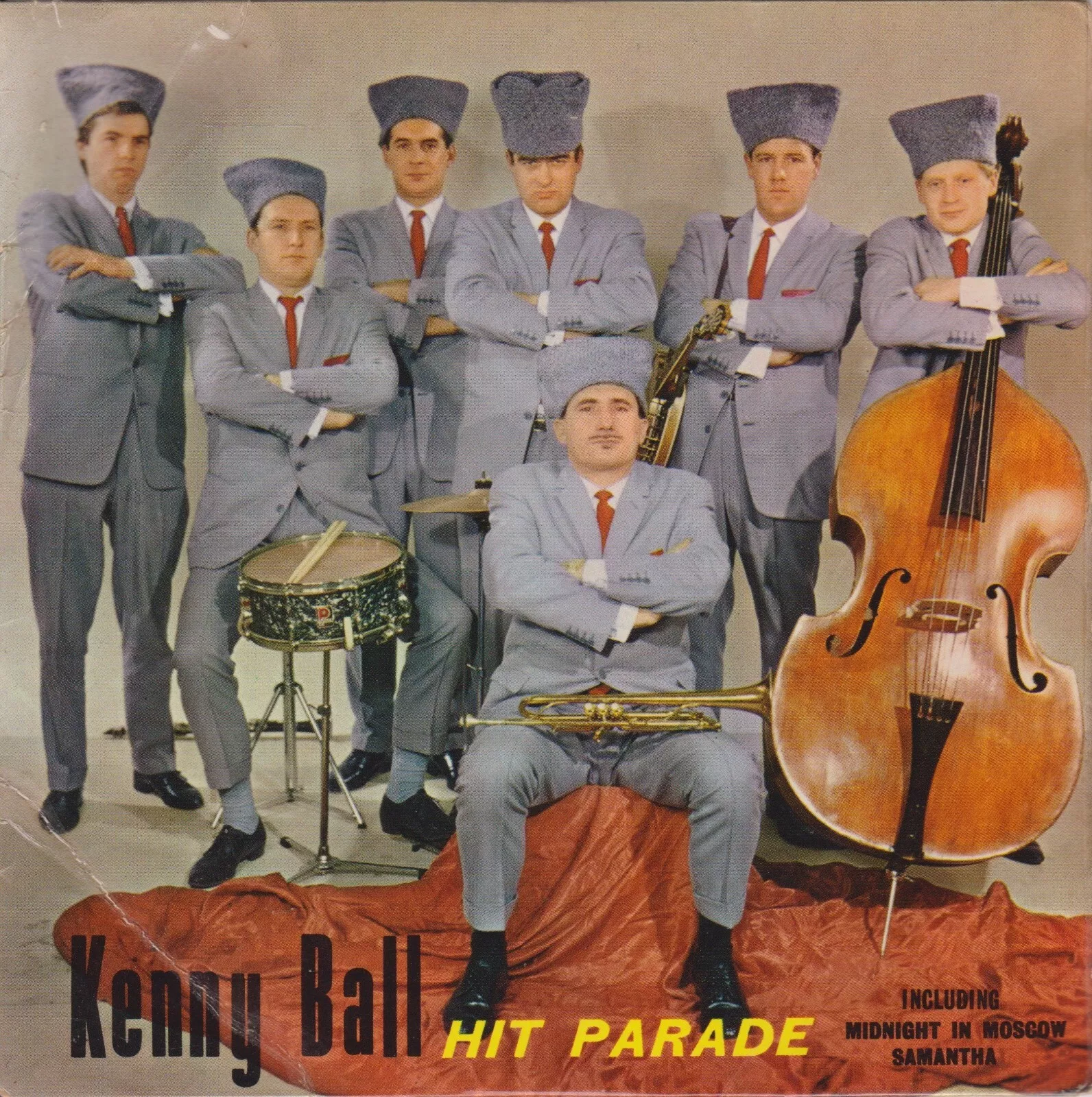 Kenny Ball And His Jazzmen – Kenny Ball Hit Parade (Pye 1962) 7" vinyl EP VG/VG