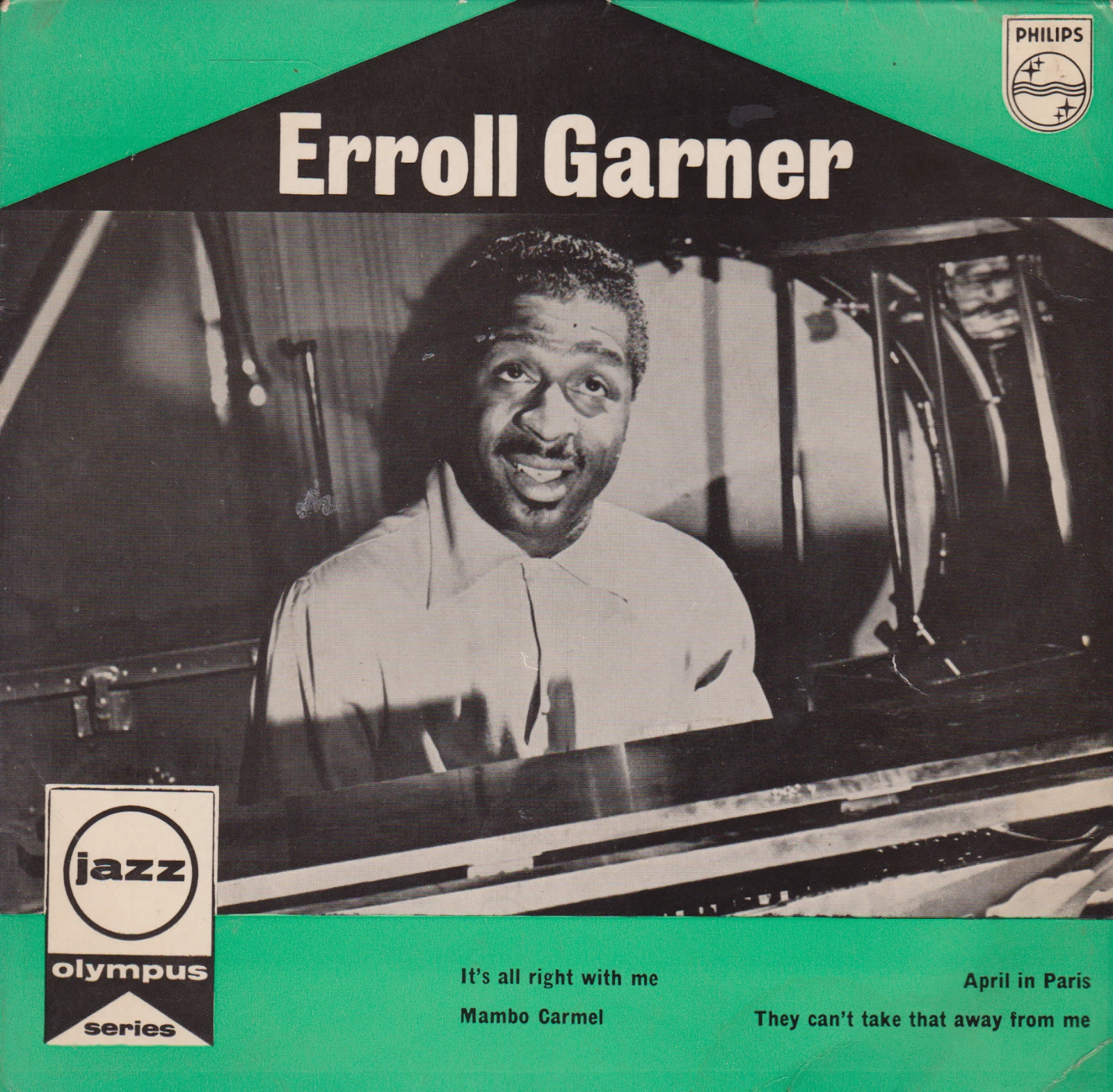 Erroll Garner – Erroll Garner - No.1 (Philips) 7" vinyl P/S EP VG/VG