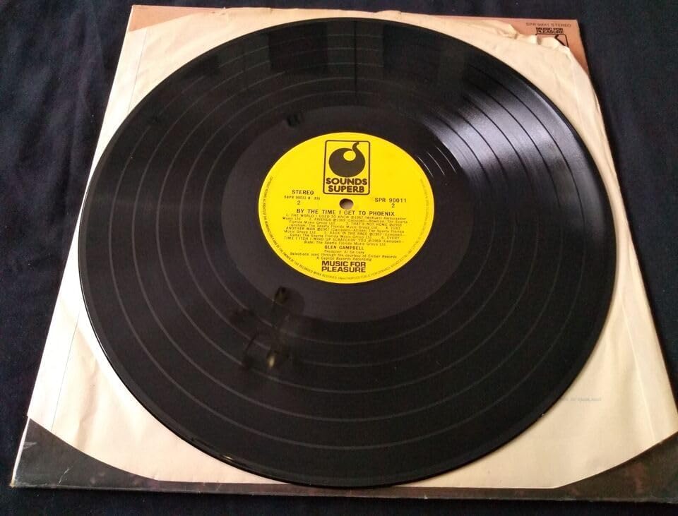 Glen Campbell - By the Time I Get to Phoenix (Sounds Superb) 12" Vinyl LP VG/G +