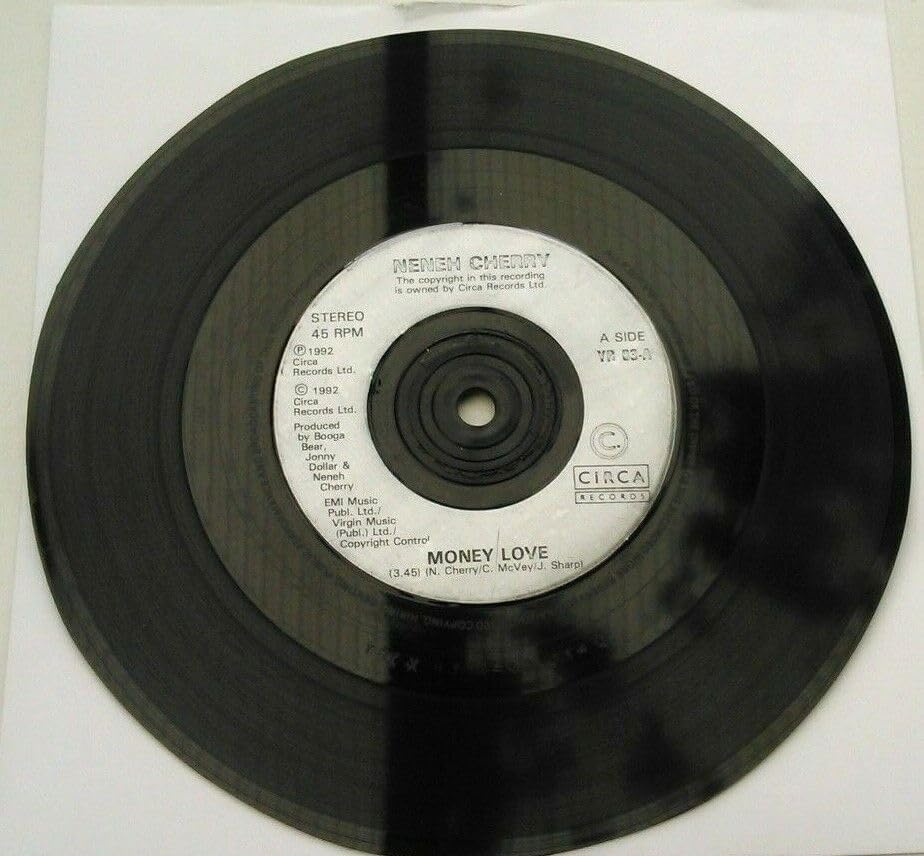 Neneh Cherry - Money Love (Circa 1992) 7" vinyl single VG/-