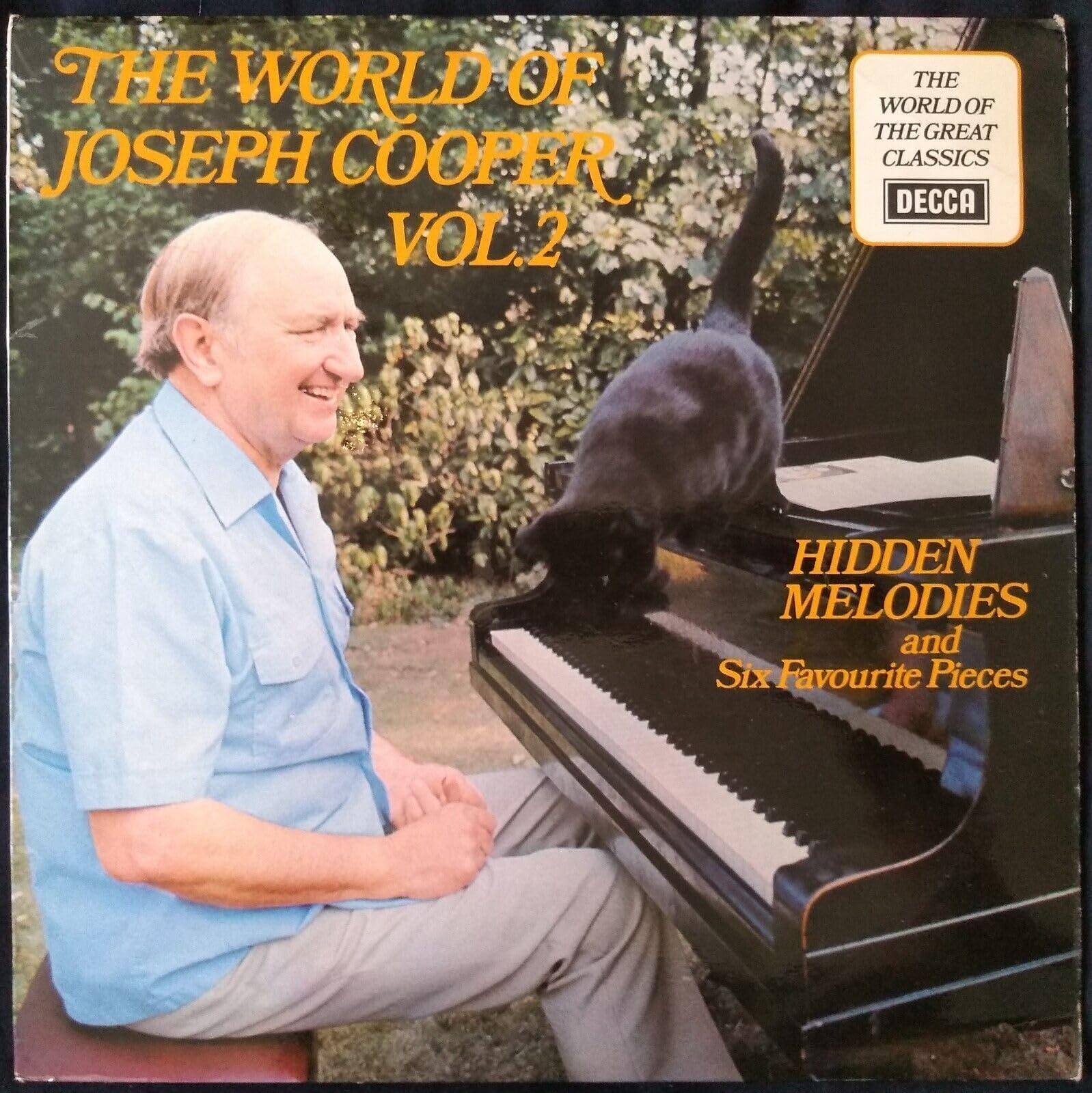 Joseph Cooper – The World Of Joseph Cooper Vol.II Hidden Melodies And Six Favourite Pieces (Decca 1976) 12" vinyl LP VG/VG