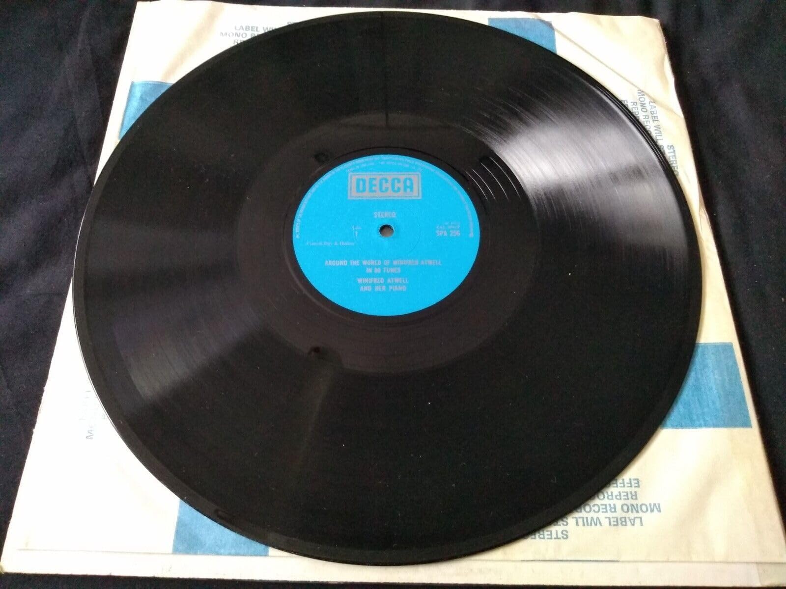 Around The World Of Winifred Atwell In 80 Tunes (Decca ) 12" vinyl LP VG/VG