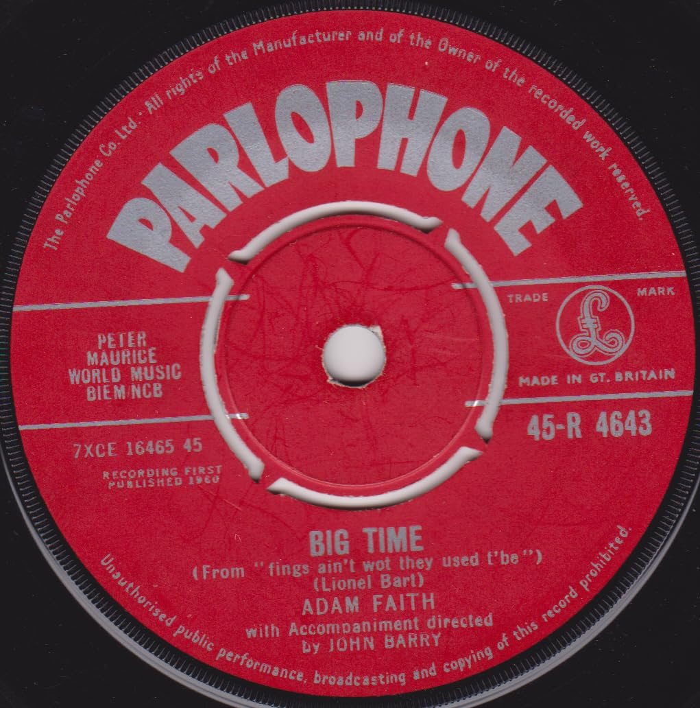 Adam Faith – Someone Else's Baby (Parlophone 1960) 7" vinyl single VG/-