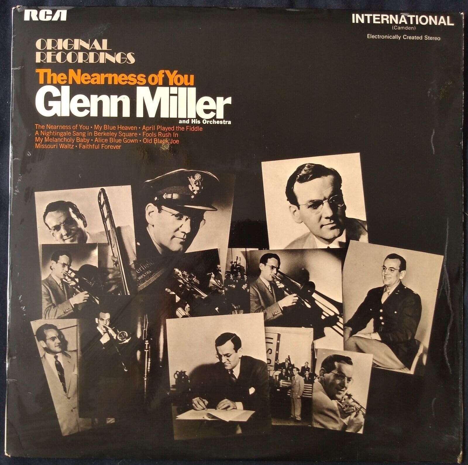 Glenn Miller – The Nearness of You (RCA 1969) 12" vinyl LP VG/VG