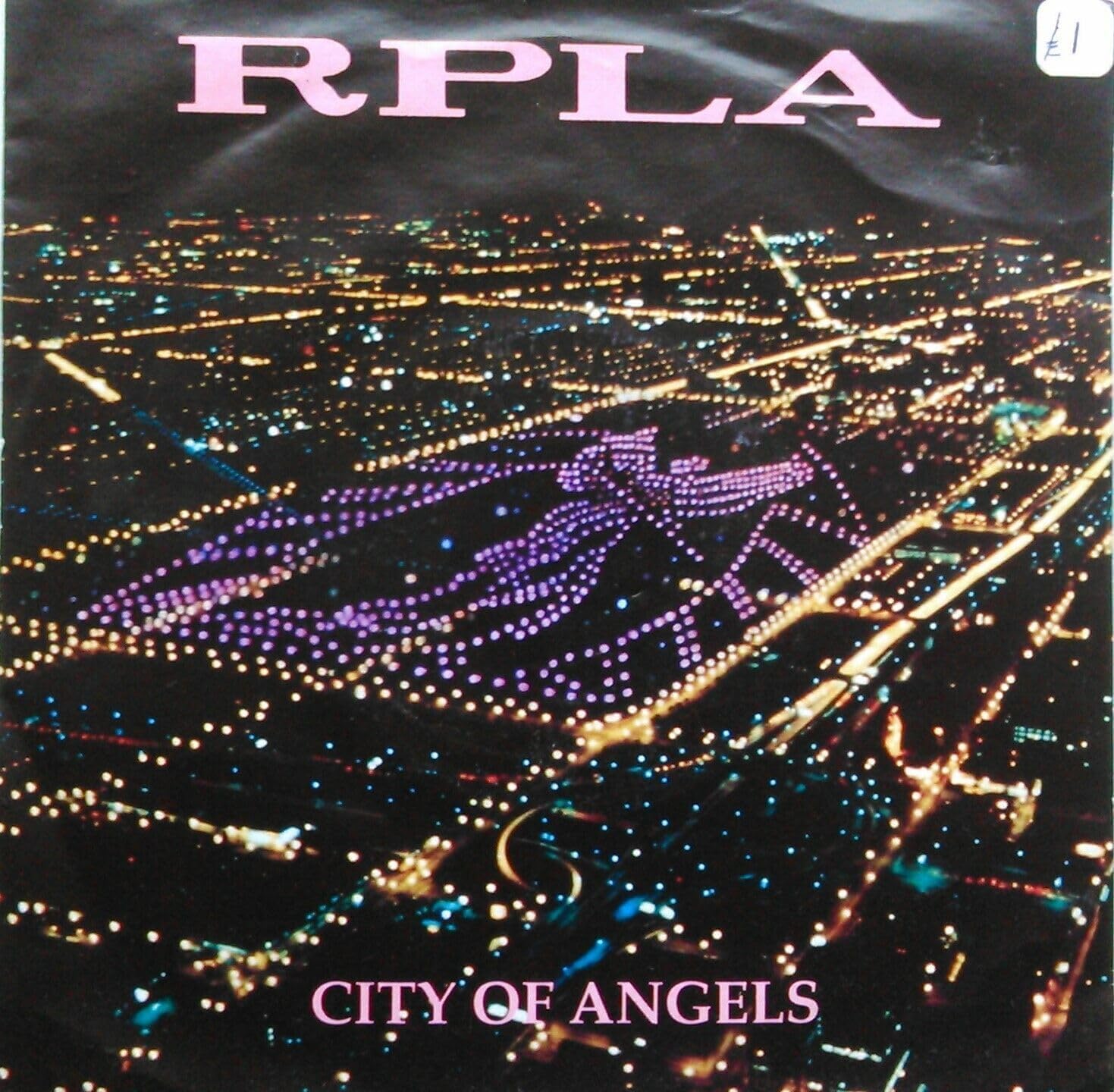 RPLA - City of Angels (EMI 1991) 7" vinyl single VG/VG