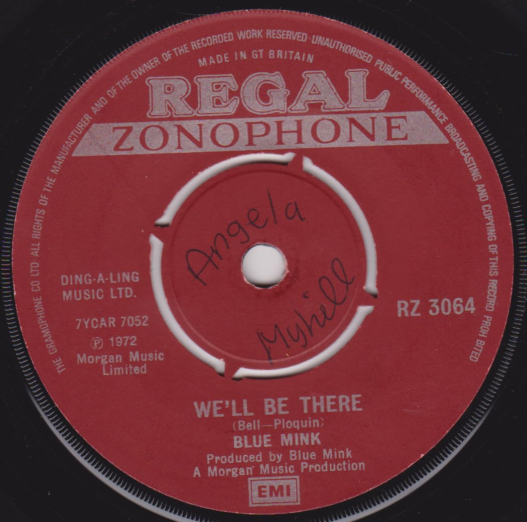 Blue Mink - Stay With Me (Regal 1972) 7" vinyl single VG/-