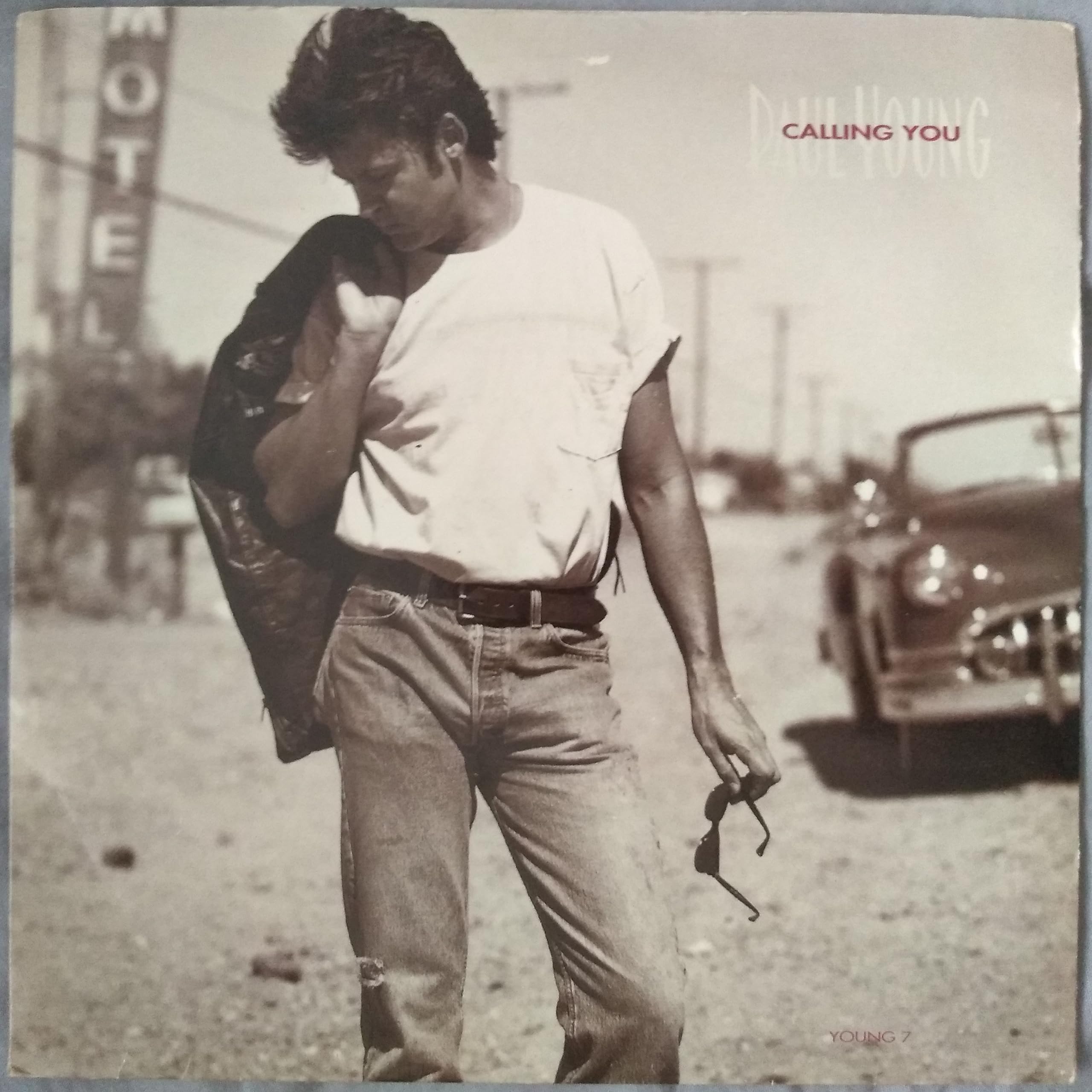 Paul Young - Calling You (CBS 1990) 7" vinyl single VG/VG