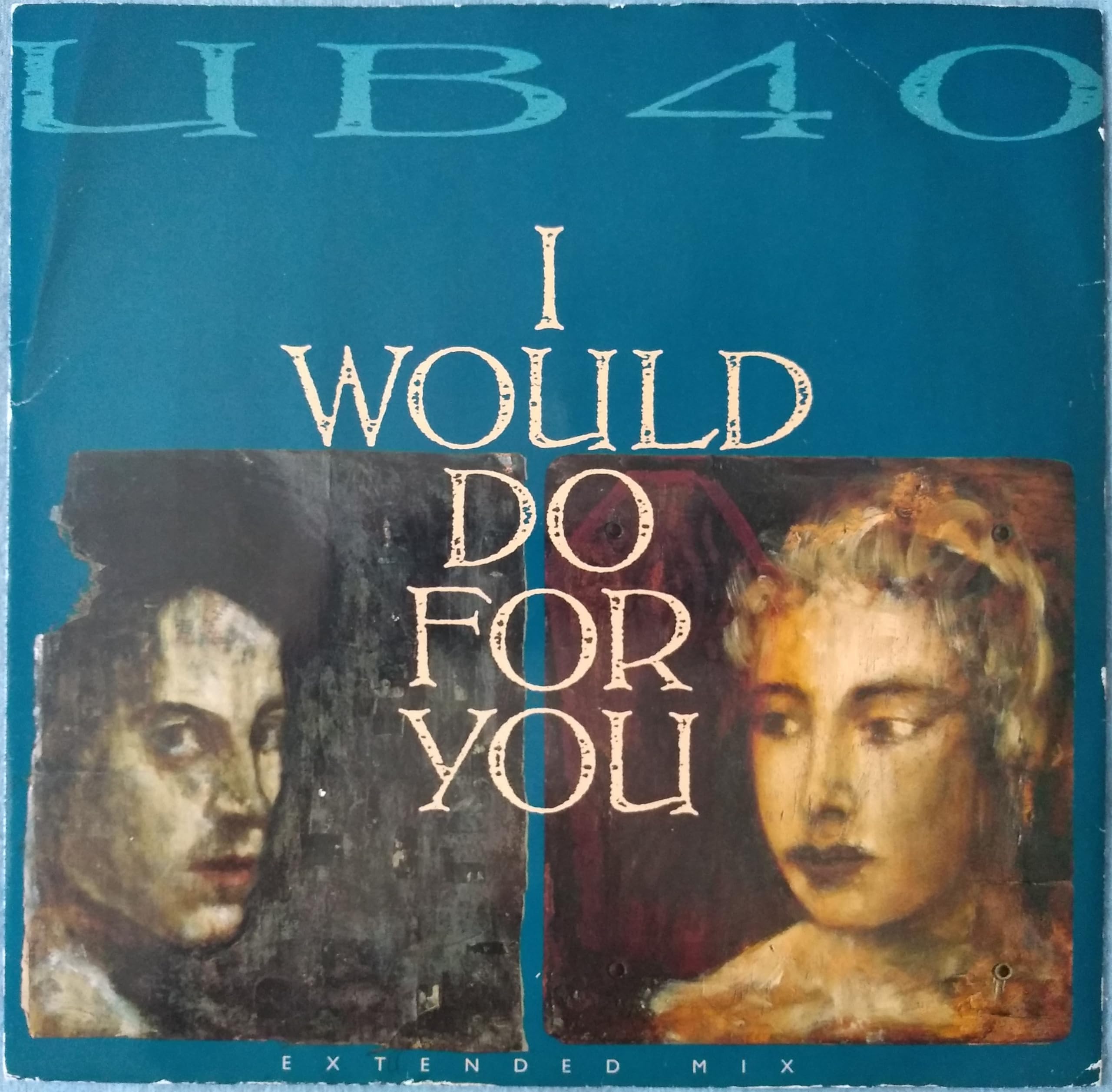 UB40 - I Would Do For You (Extended Mix) (DEP International 1989) 12" vinyl single VG/VG
