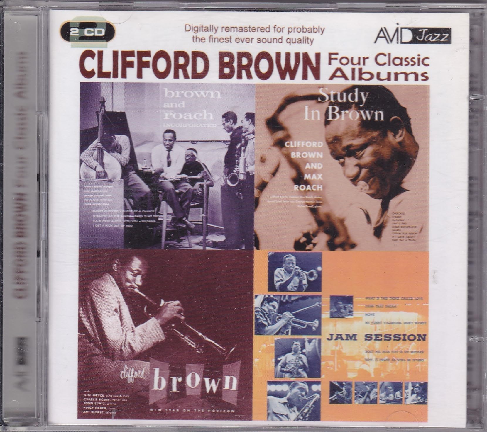 Clifford Brown – Four Classic Albums 2xCD album