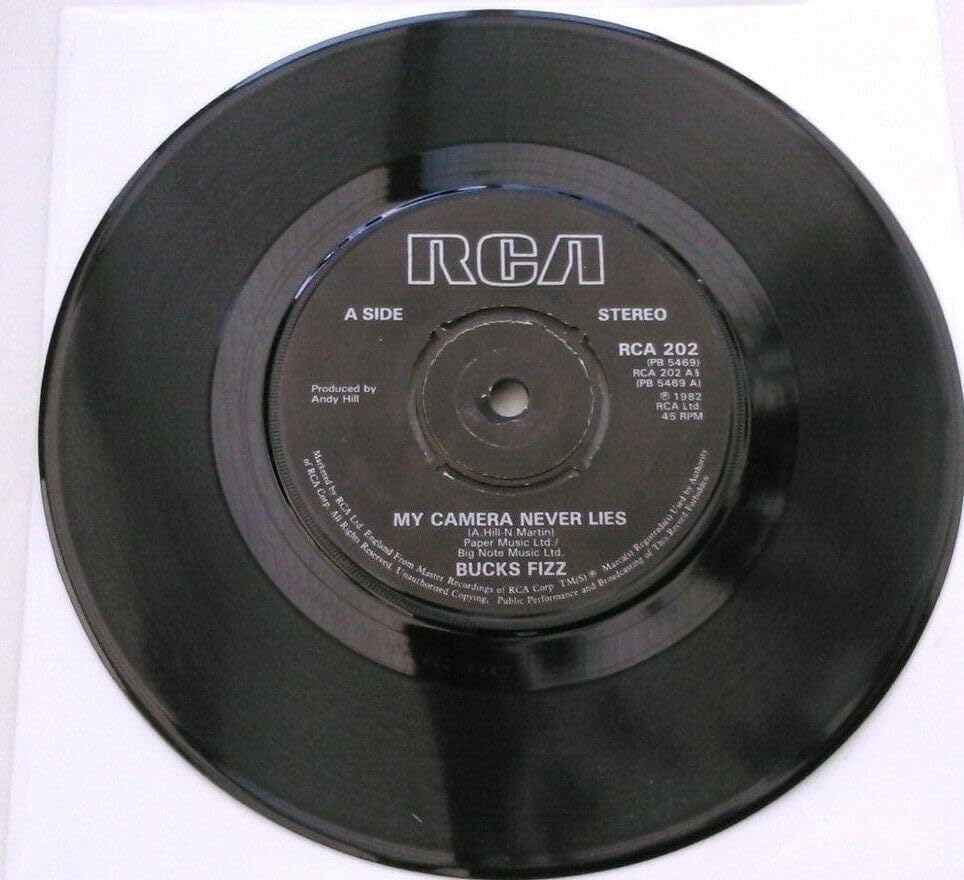Bucks Fizz – My Camera Never Lies (RCA 1982) 7" vinyl single VG/-