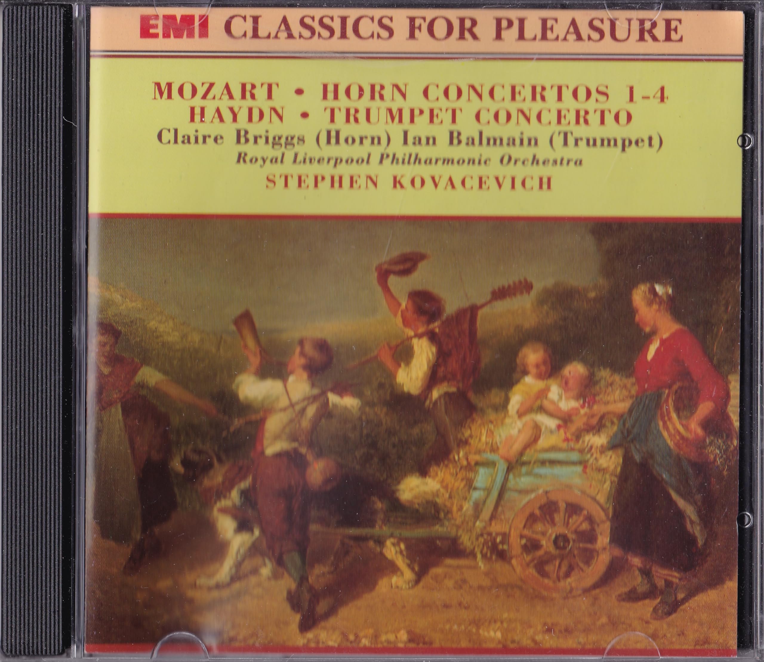 Mozart, Haydn - Mozart Horn Concertos 1-4 / Haydn Trumpet Concerto CD album