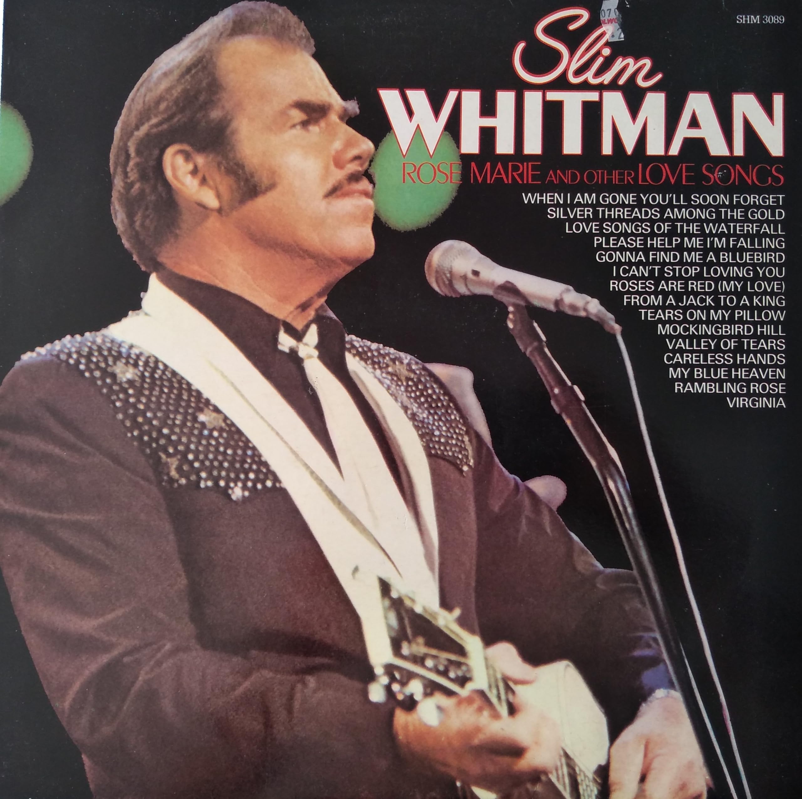 Slim Whitman – Rose Marie And Other Love Songs (Pickwick 1982) 12" vinyl LP VG/VG